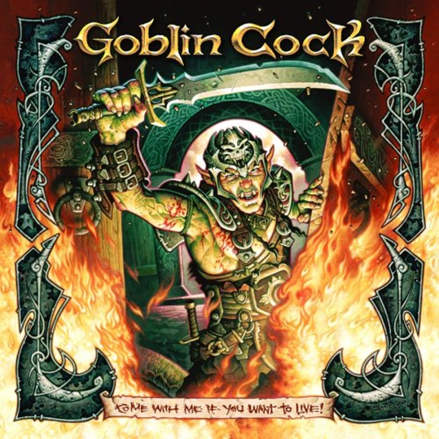 Goblin Cock COME WITH ME IF YOU WANT TO LIVE CD