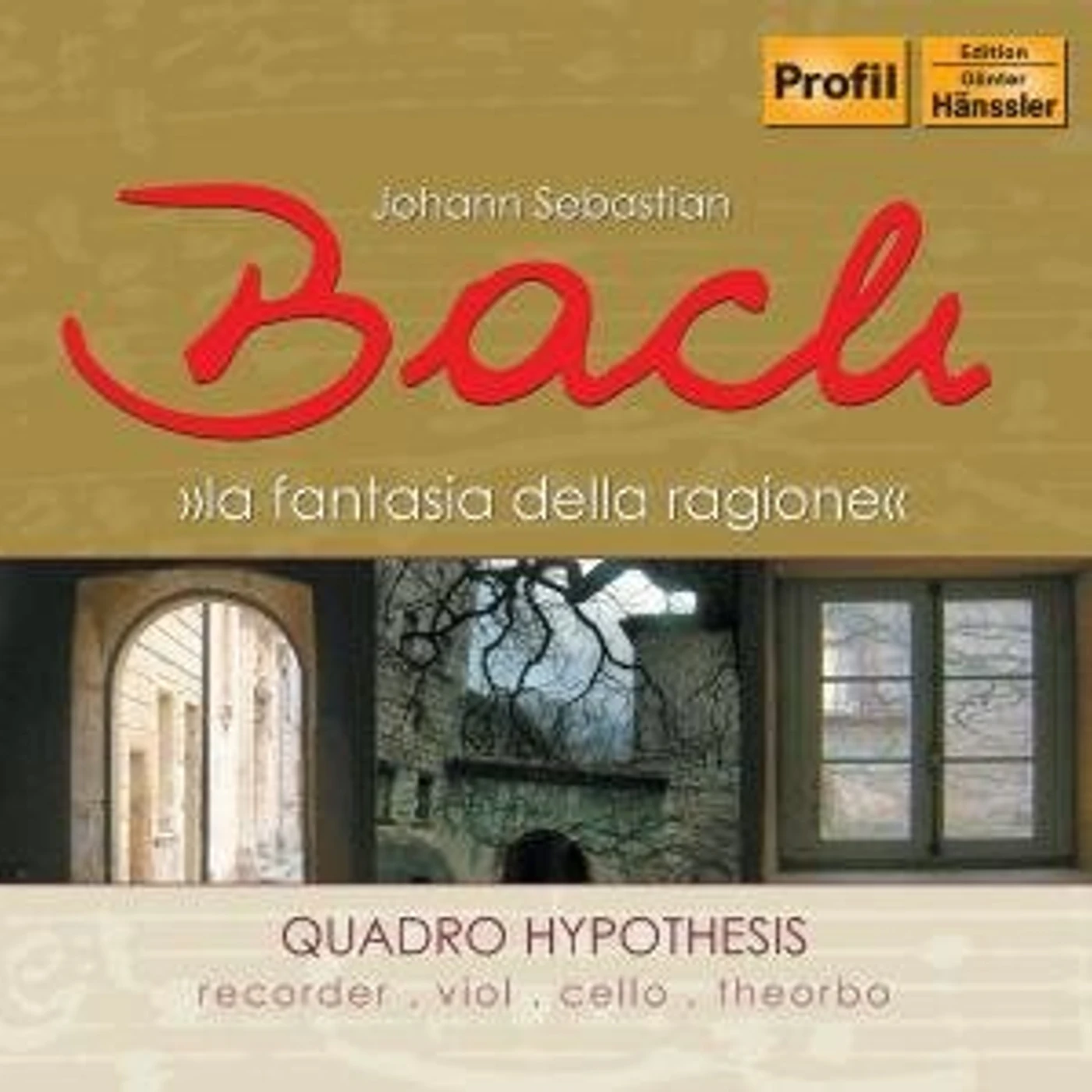 J.S. Bach LA FANTASIA DELLA RAGIONE CD