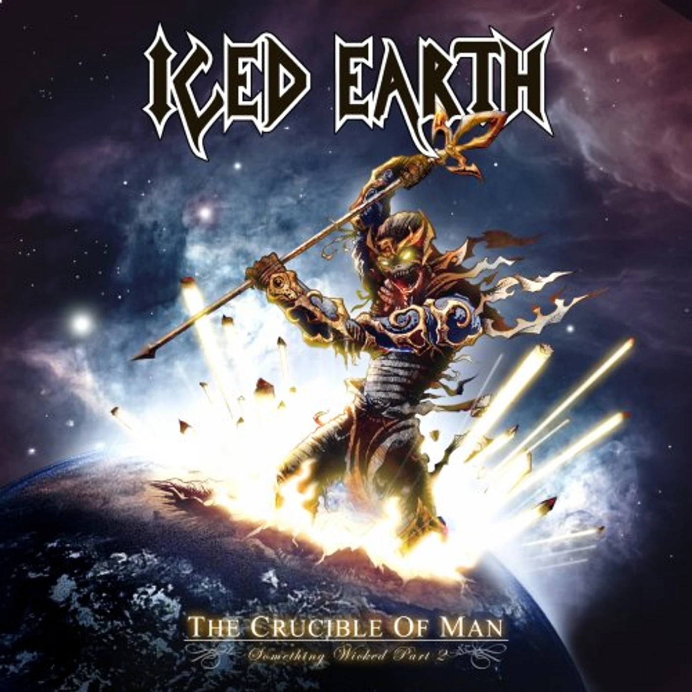 Iced Earth CRUCIBLE OF MAN: SOMETHING WICKED 2 Vinyl Record