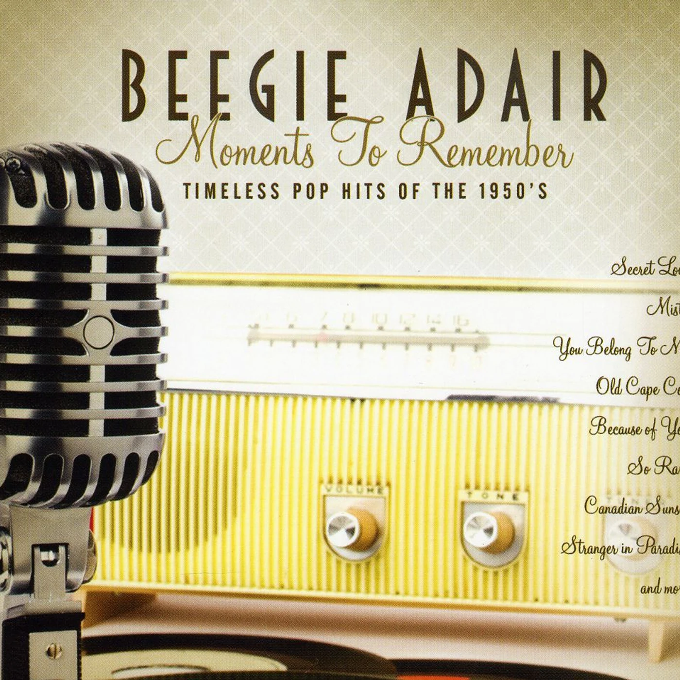 Beegie Adair MOMENTS TO REMEMBER CD