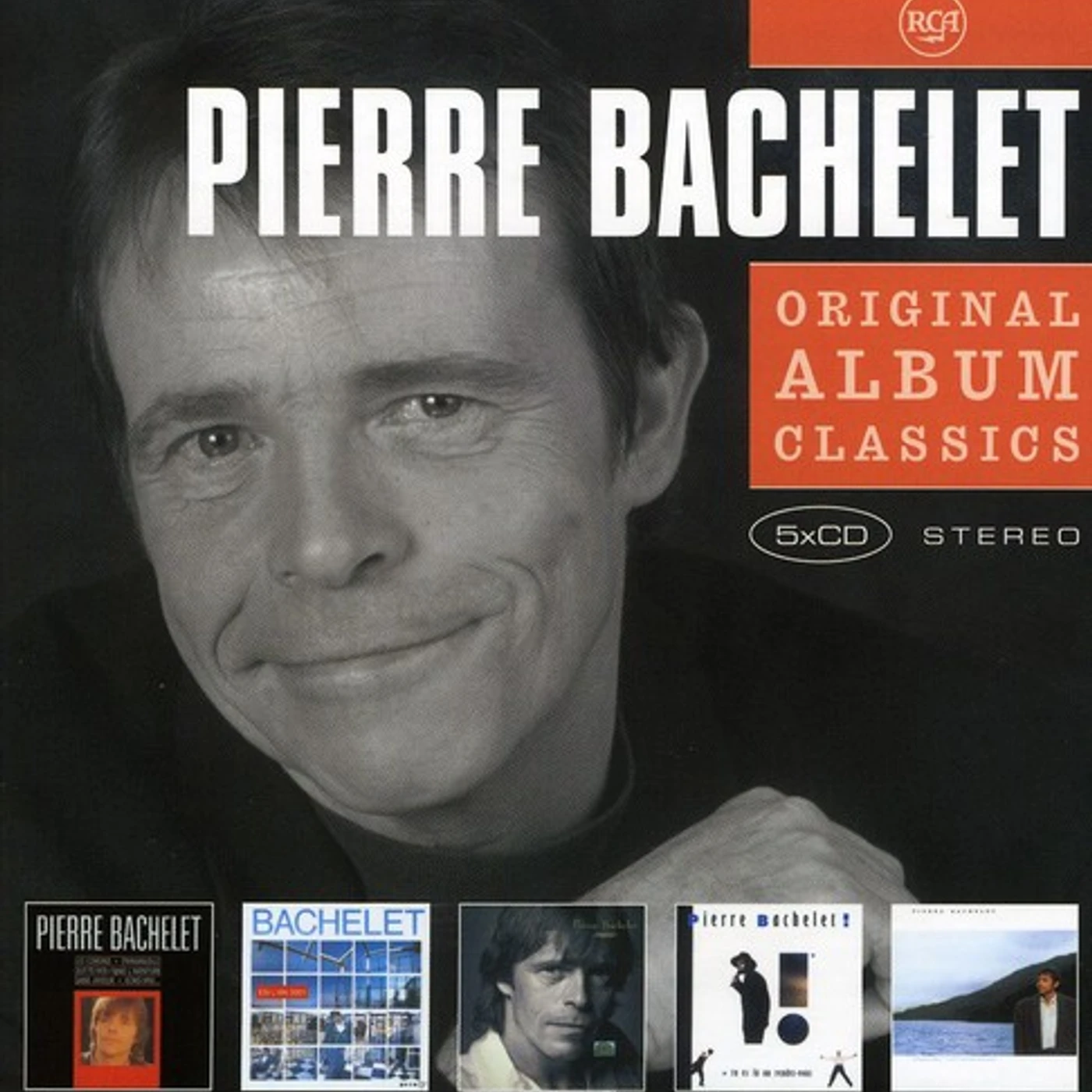 Pierre Bachelet FIVE ORIGINAL CLASSICS CD