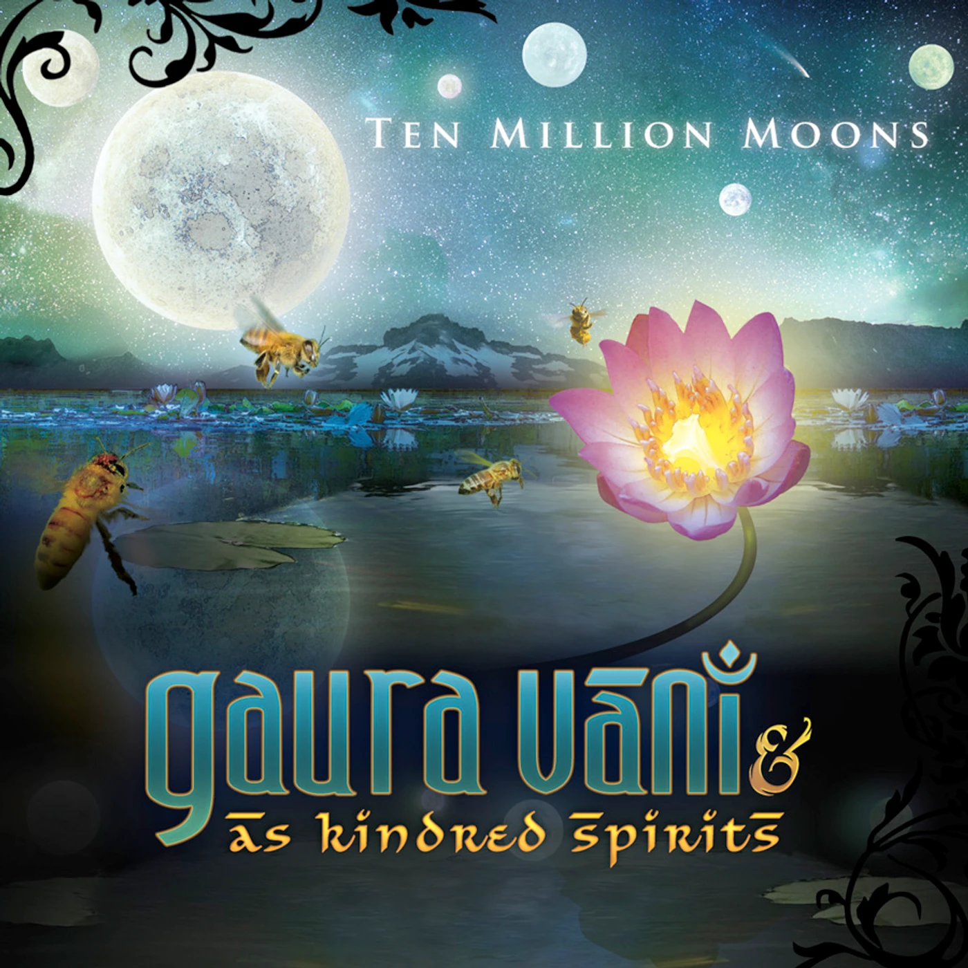 Gaura Vani & As Kindred Spirits TEN MILLION MOONS CD