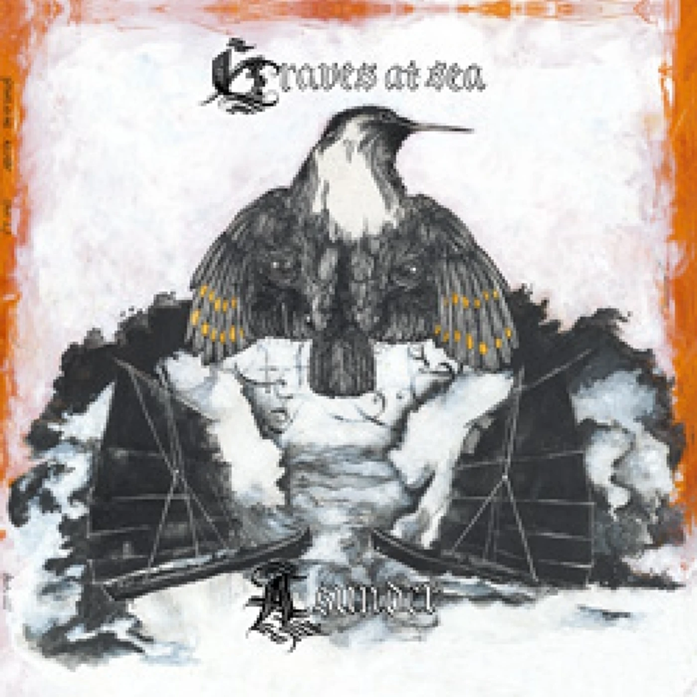 Asunder / Graves At Sea SPLIT Vinyl Record