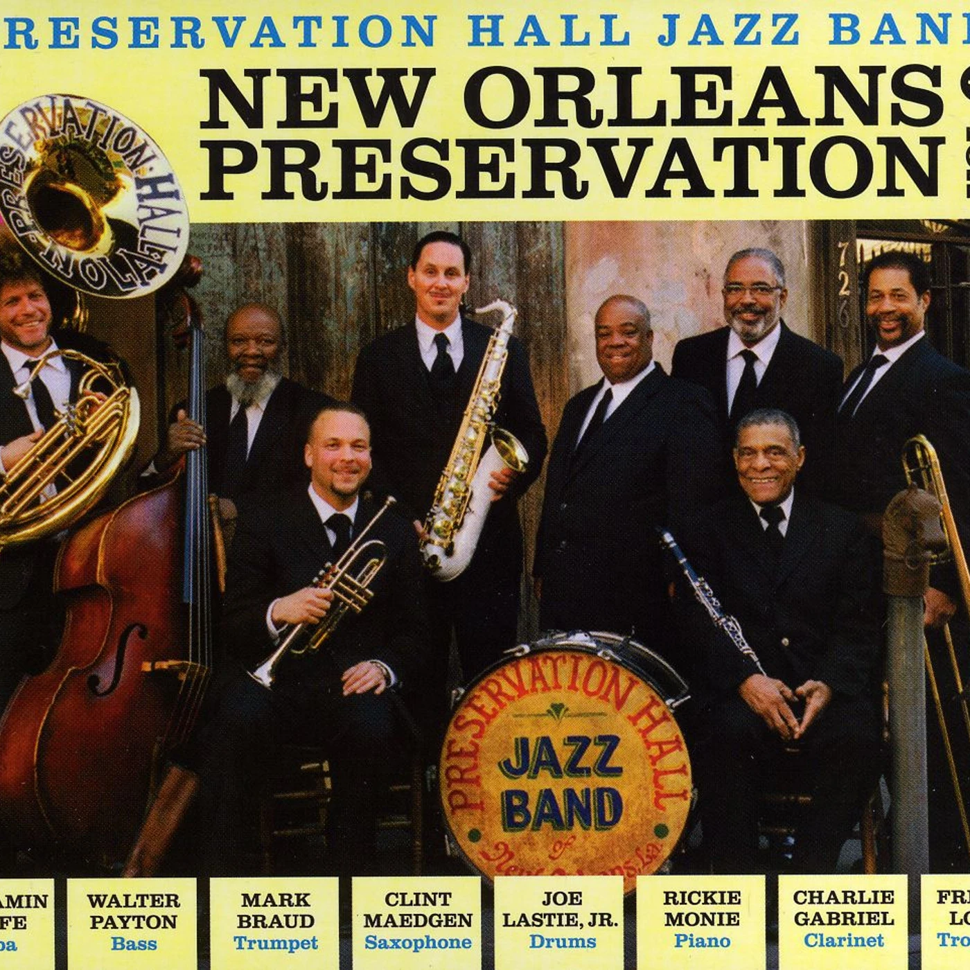 Preservation Hall Jazz Band NEW ORLEANS PRESERVATION 1 CD