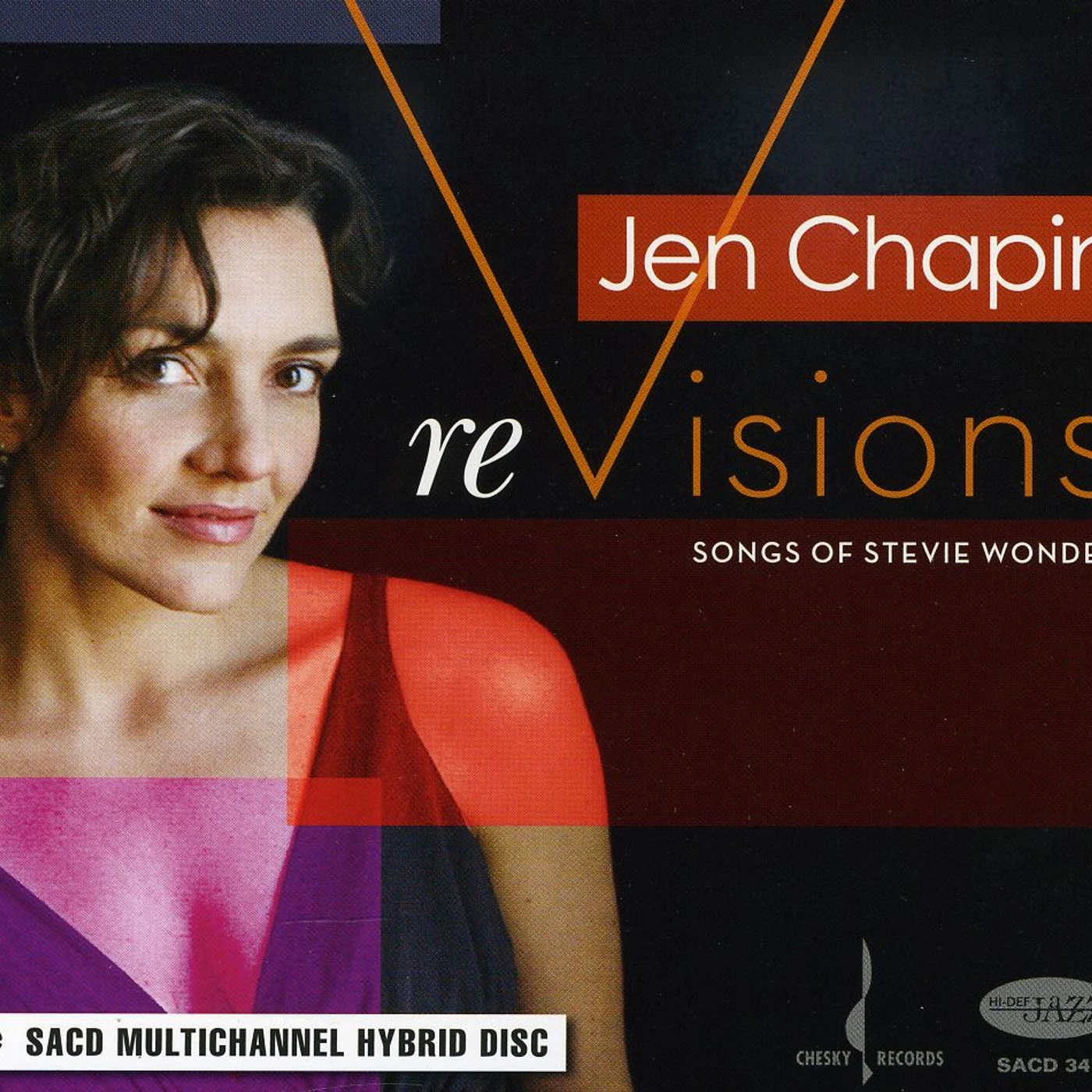 Jen Chapin REVISIONS: THE SONGS OF STEVIE WONDER CD