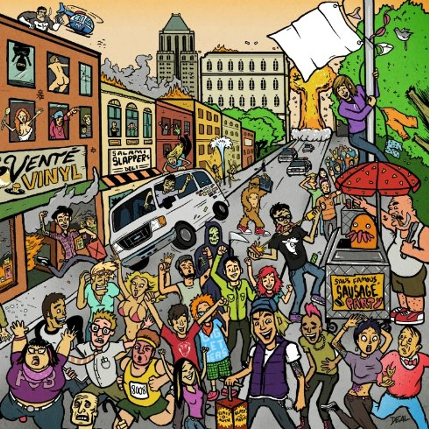 Farewell RUN IT UP THE FLAG POLE CD