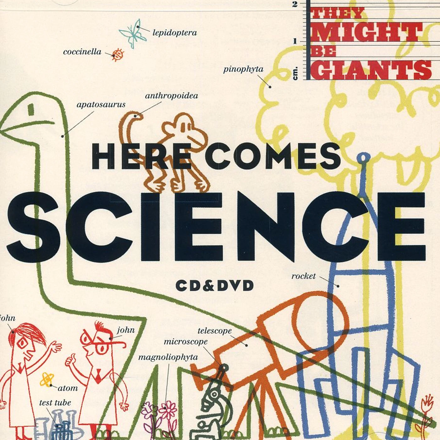 They Might Be Giants HERE COMES SCIENCE CD