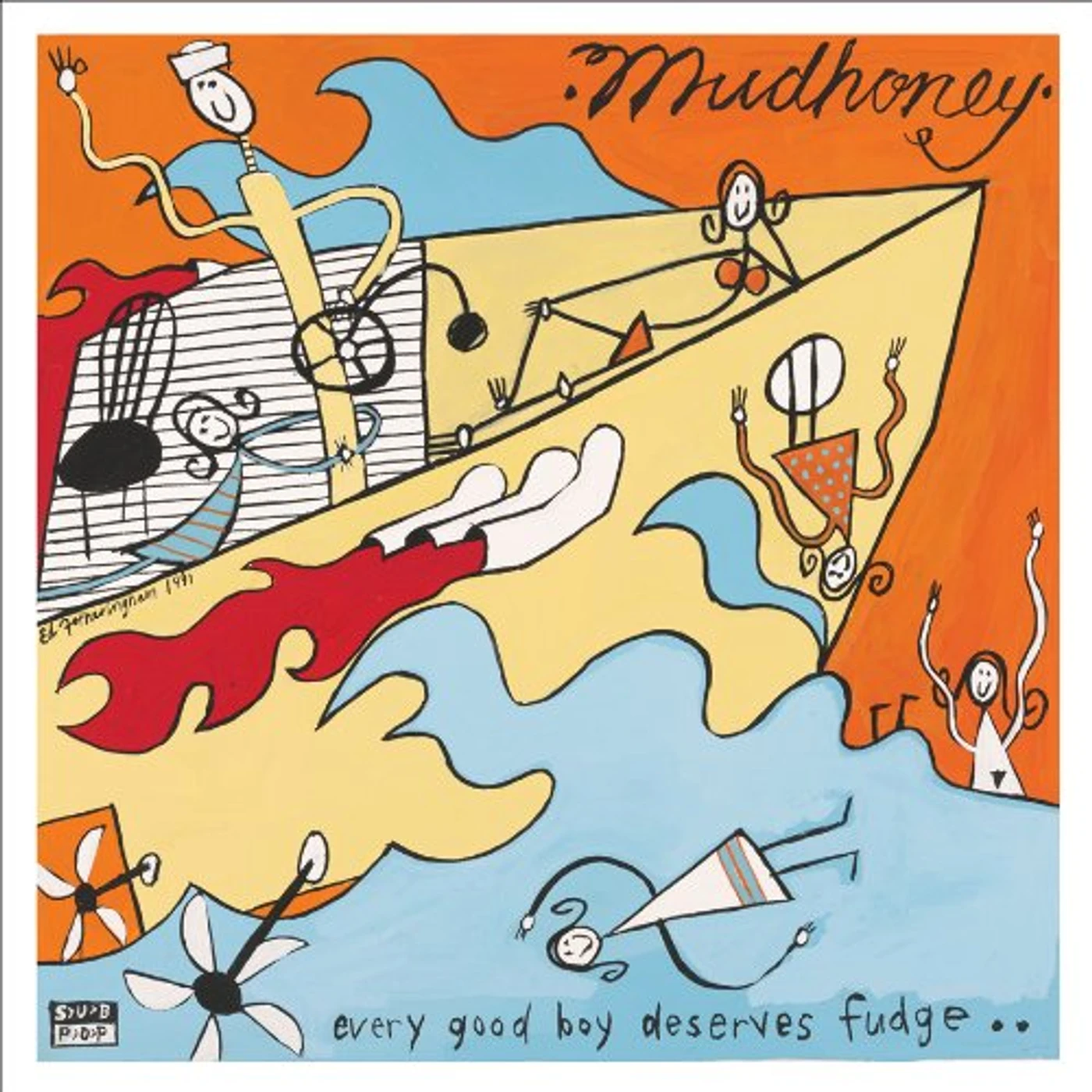 Mudhoney Every Good Boy Deserves Fudge Vinyl Record