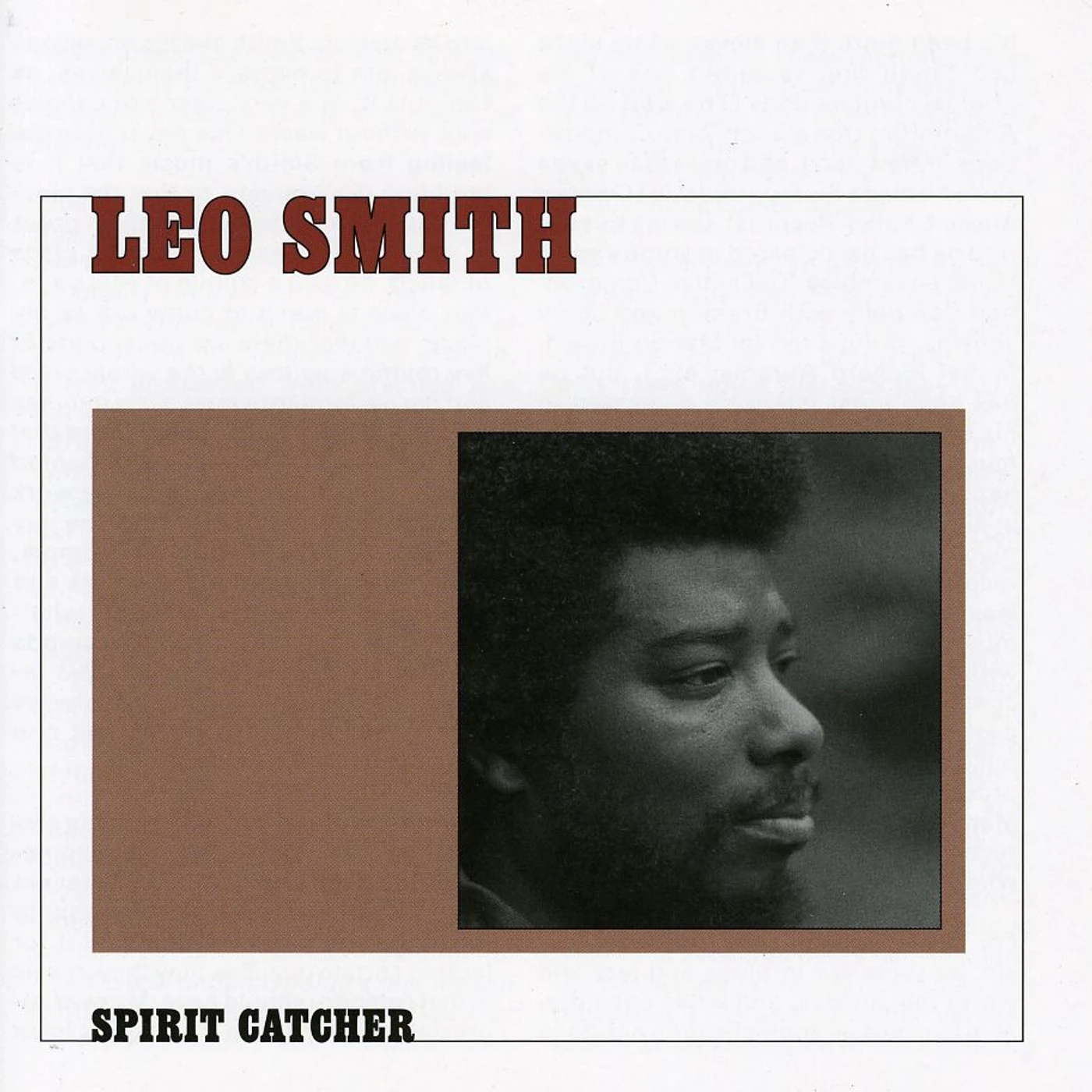 Wadada Leo Smith SPIRIT CATCHER CD