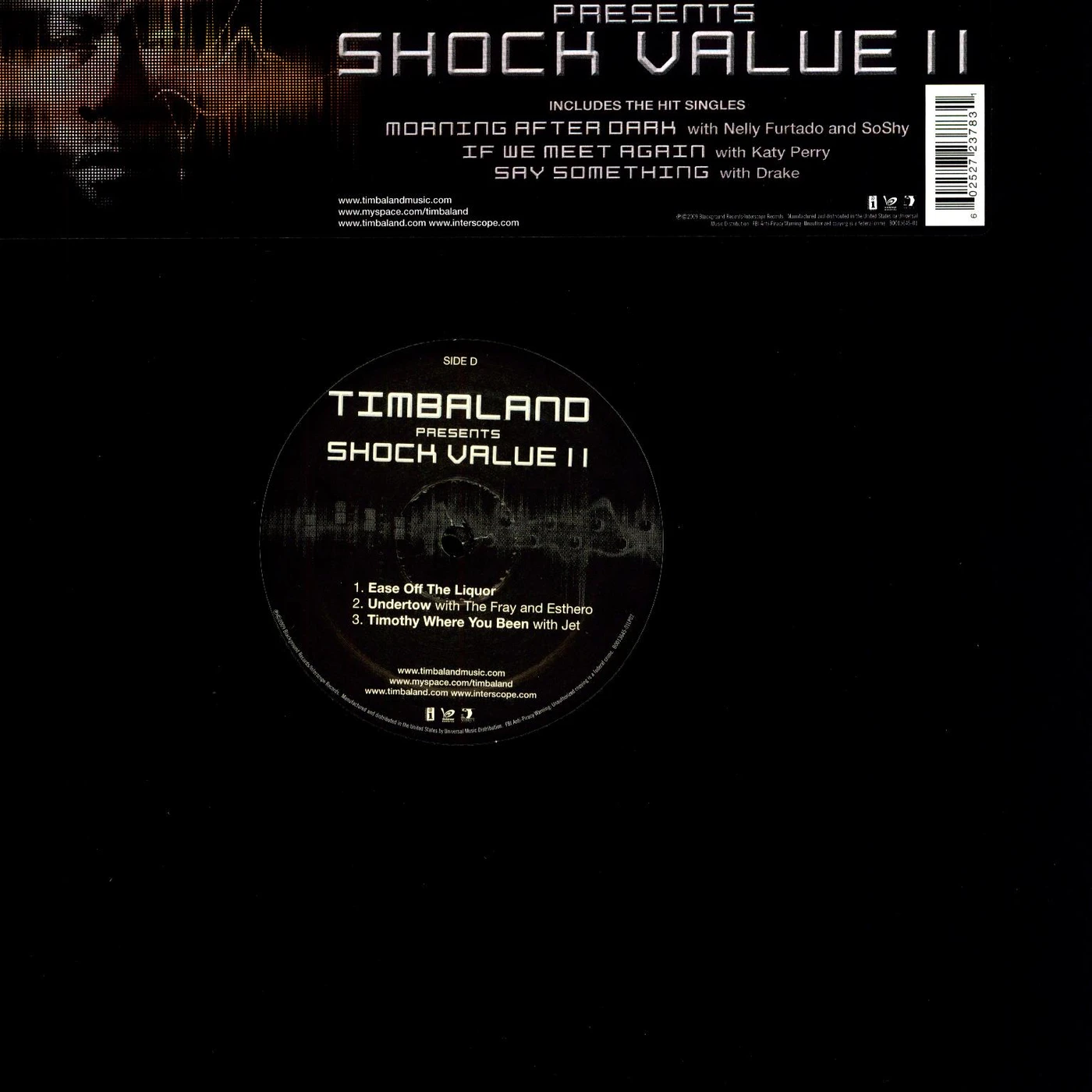 Timbaland SHOCK VALUE 2 Vinyl Record