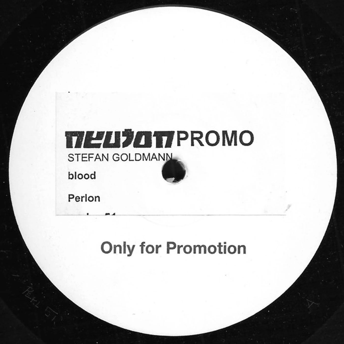 Stefan Goldmann BLOOD Vinyl Record