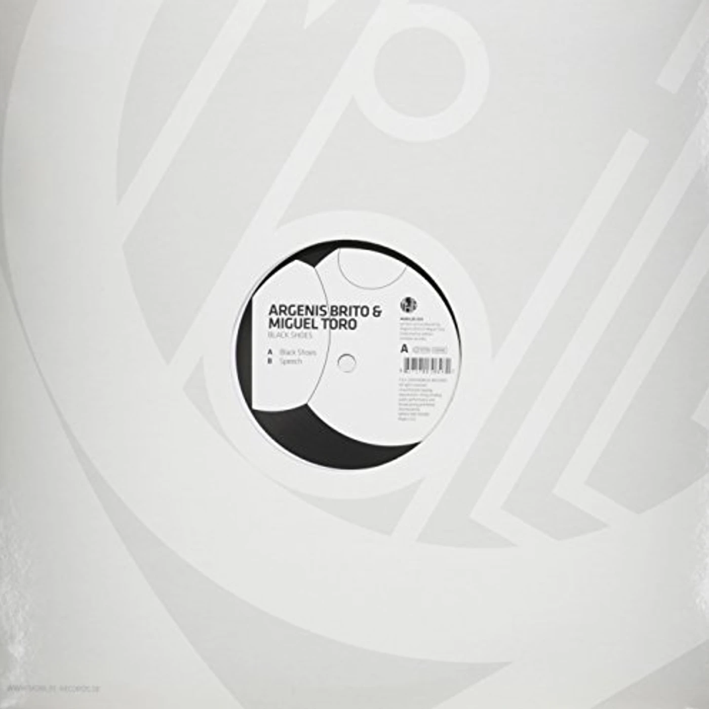 Argenis Brito Black Shoes Vinyl Record