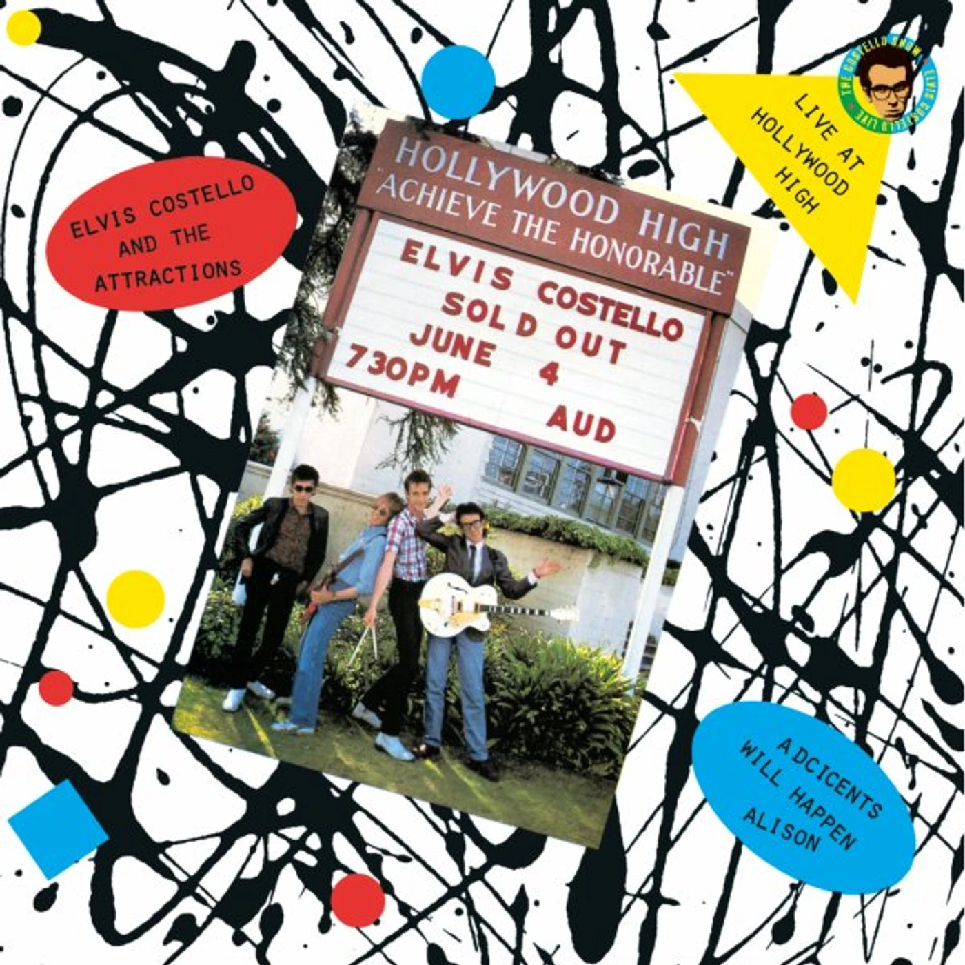 Elvis Costello LIVE AT HOLLYWOOD HIGH CD
