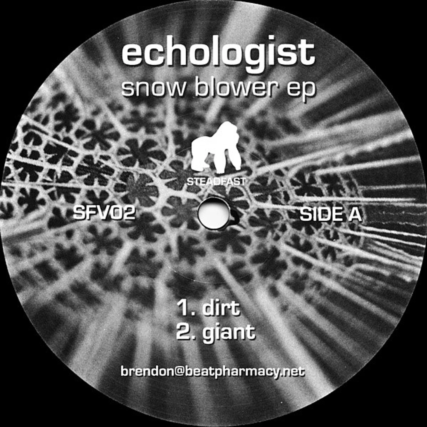 Echologist SNOW BLOWER (EP) Vinyl Record