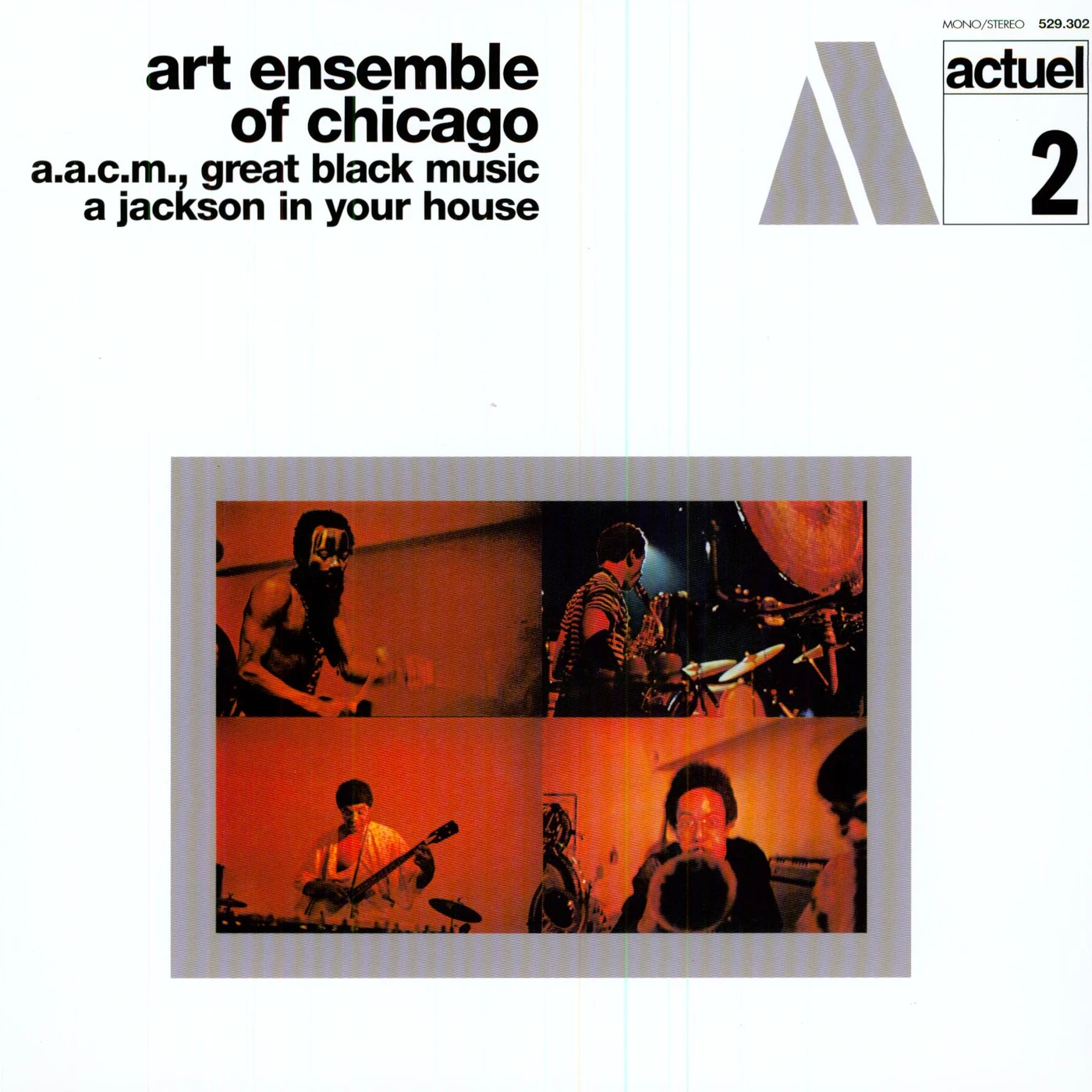 Art Ensemble Of Chicago AACM GREAT BLACK MUSIC A JACKSON IN YOUR HOUSE Vinyl Record