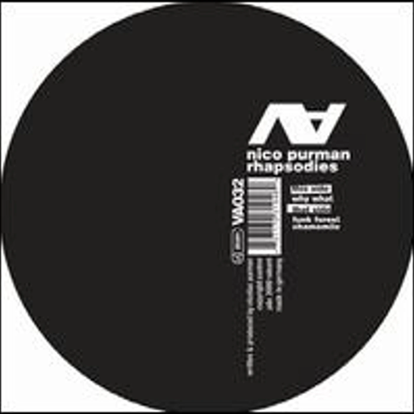 Nico Purman Rhapsodies Vinyl Record