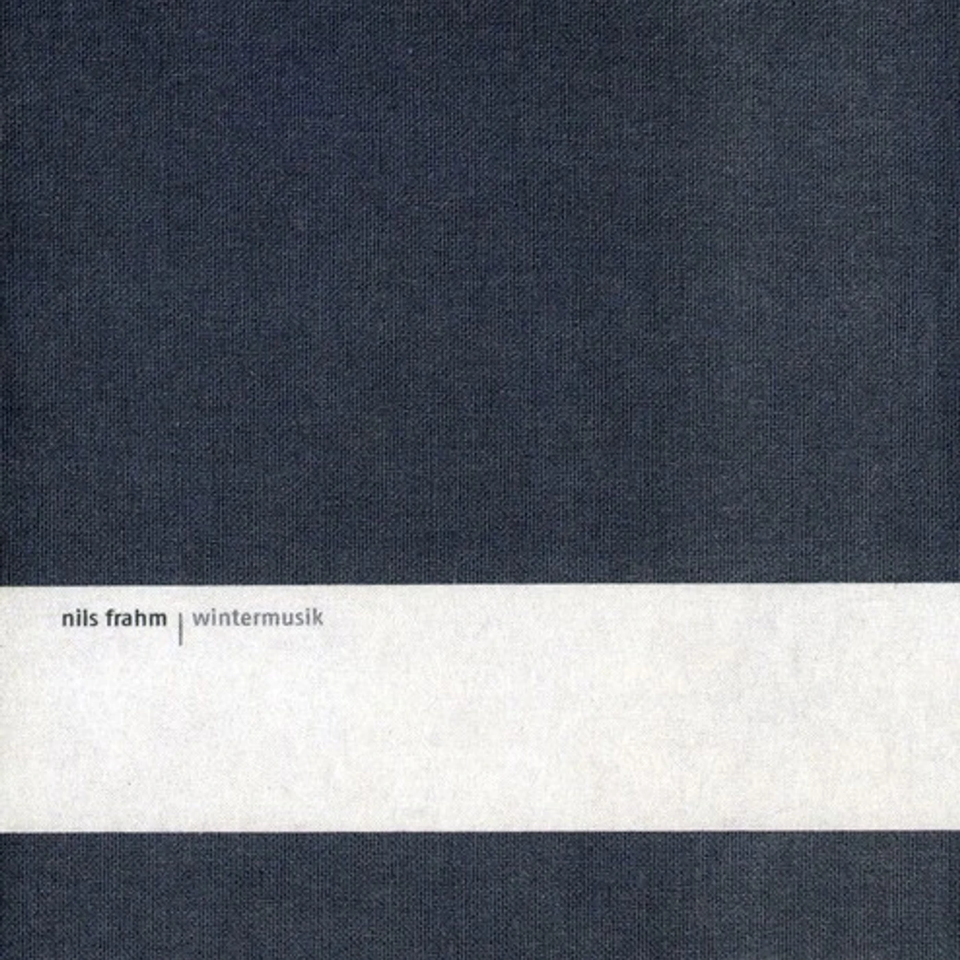 Nils Frahm WINTERMUSIK CD