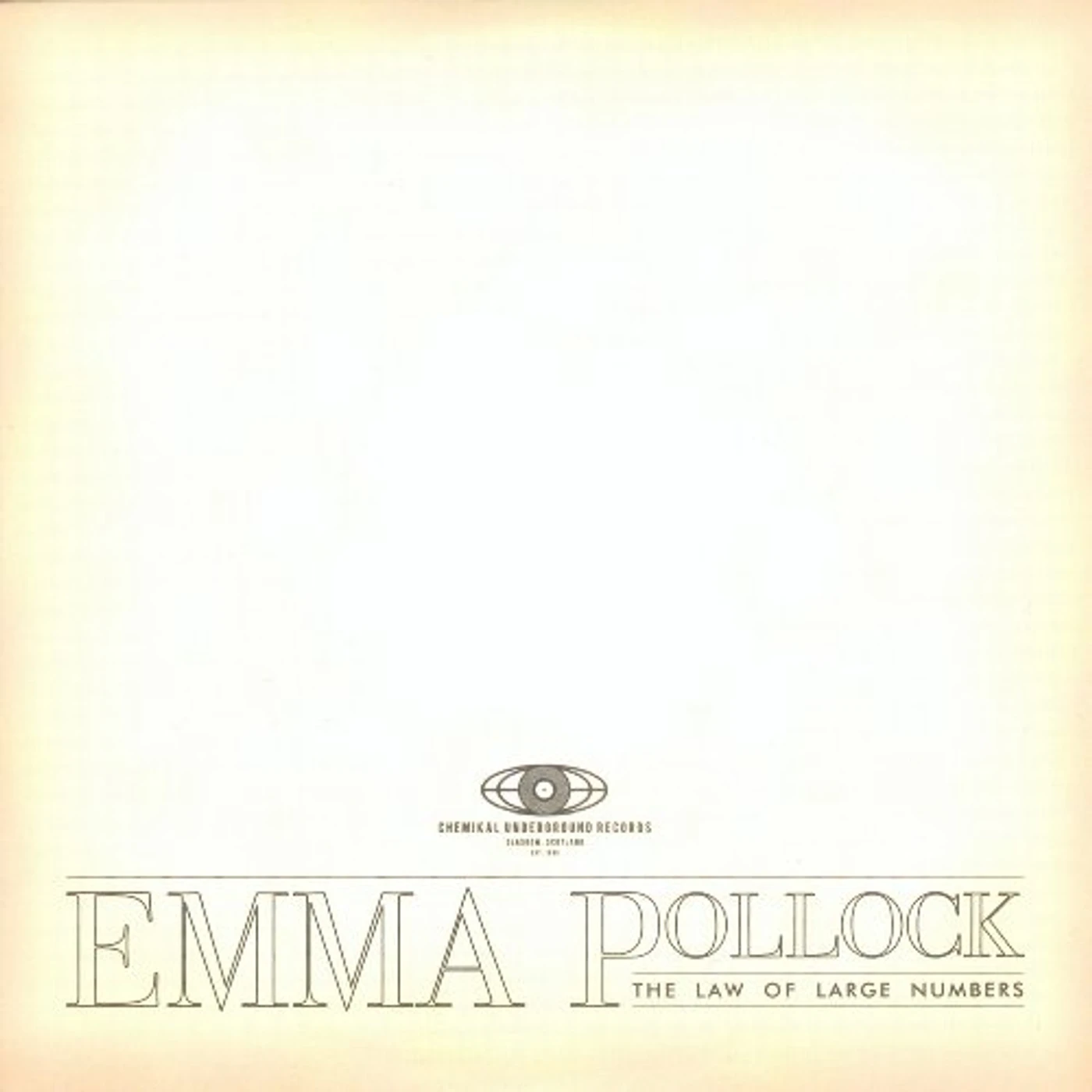 Emma Pollock LAW OF LARGE NUMBERS CD