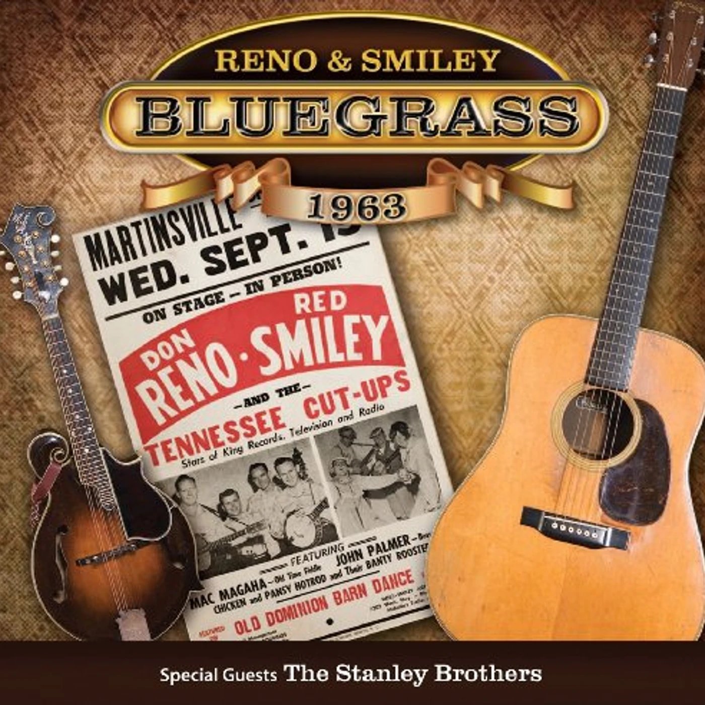 Reno & Smiley BLUEGRASS 1963 CD