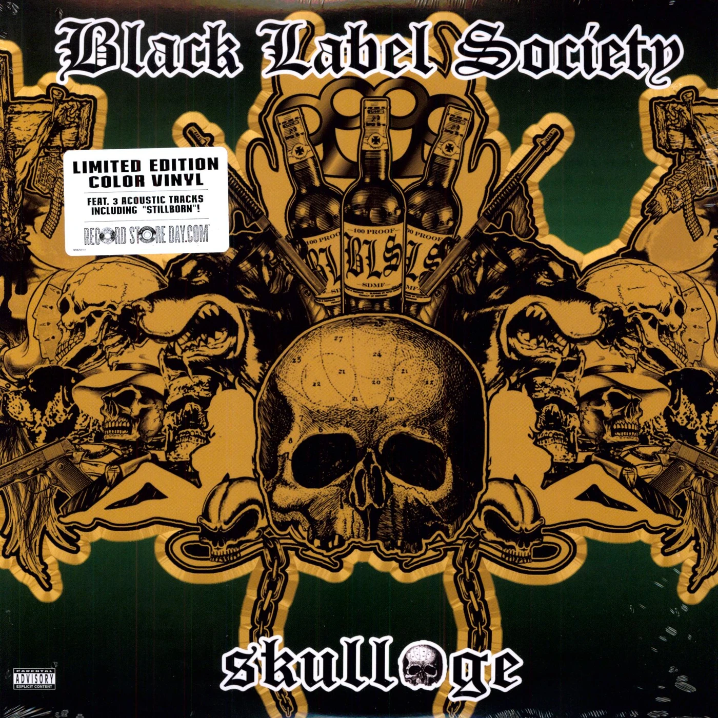 Zakk Wylde SKULLAGE Vinyl Record - Limited Edition