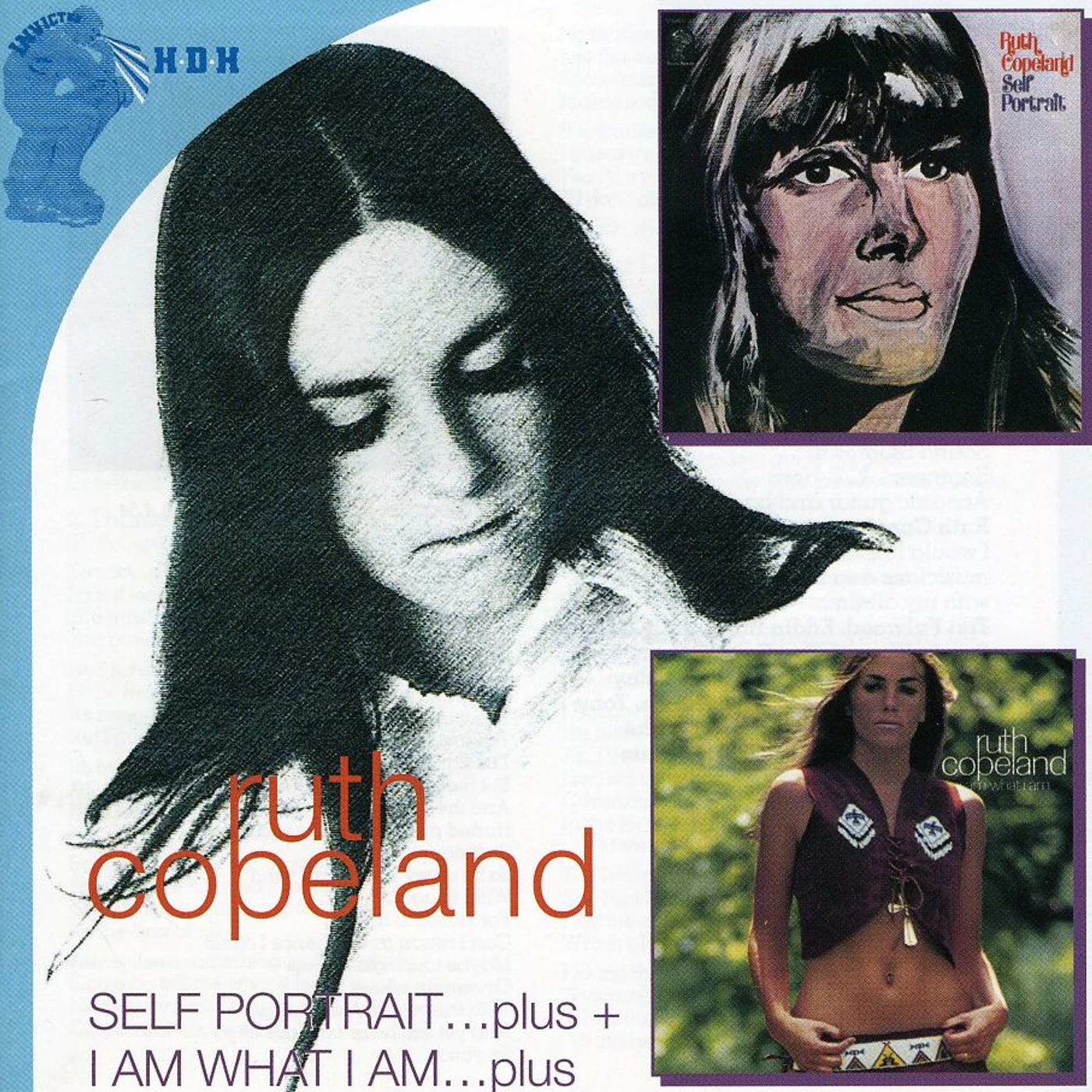 Ruth Copeland SELF PORTRAIT / I AM WHAT I AM CD