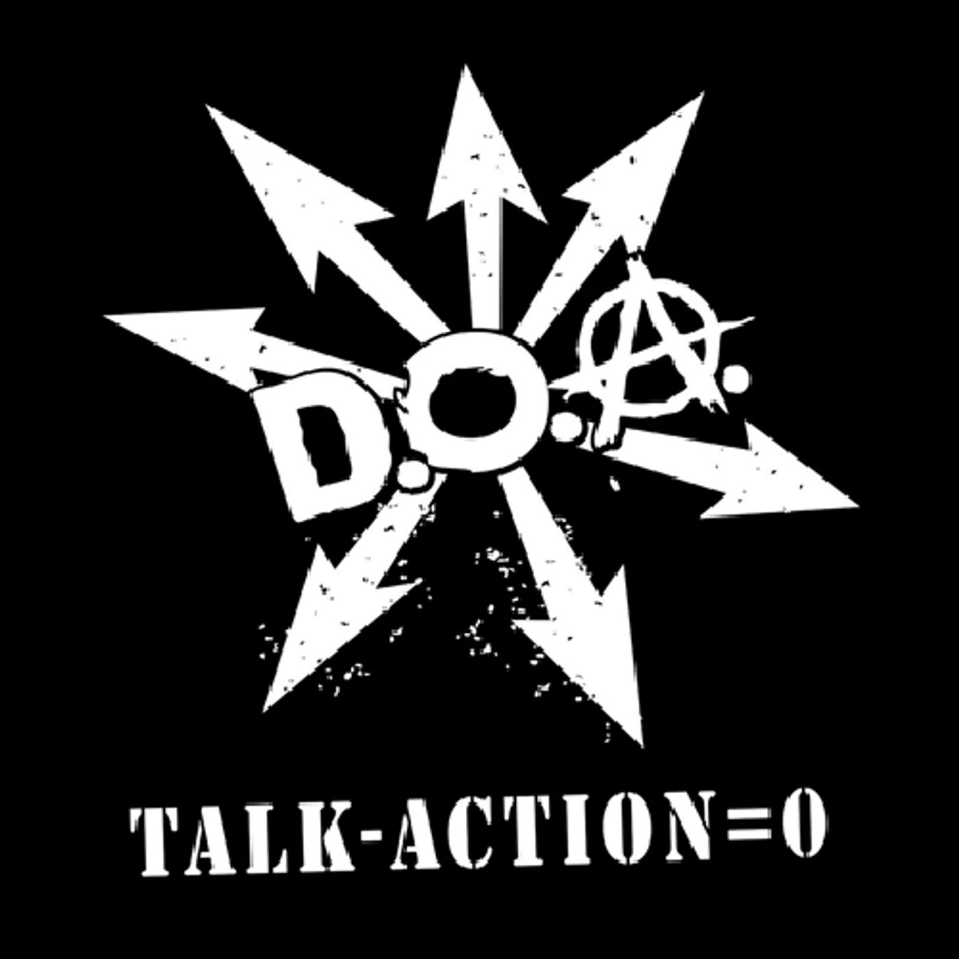 D.O.A. TALK MINUS ACTION EQUALS ZERO Vinyl Record