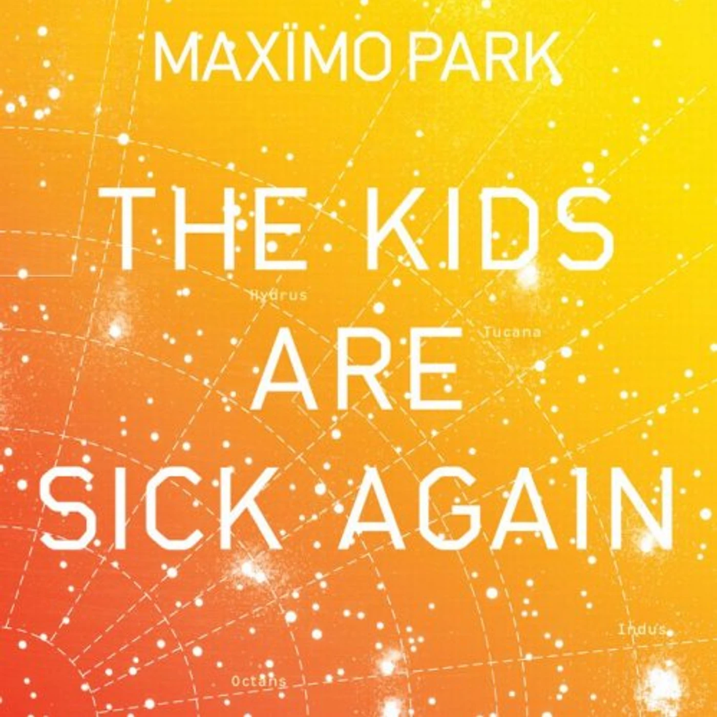 Maximo Park KIDS ARE SICK AGAIN (YELLOW) Vinyl Record