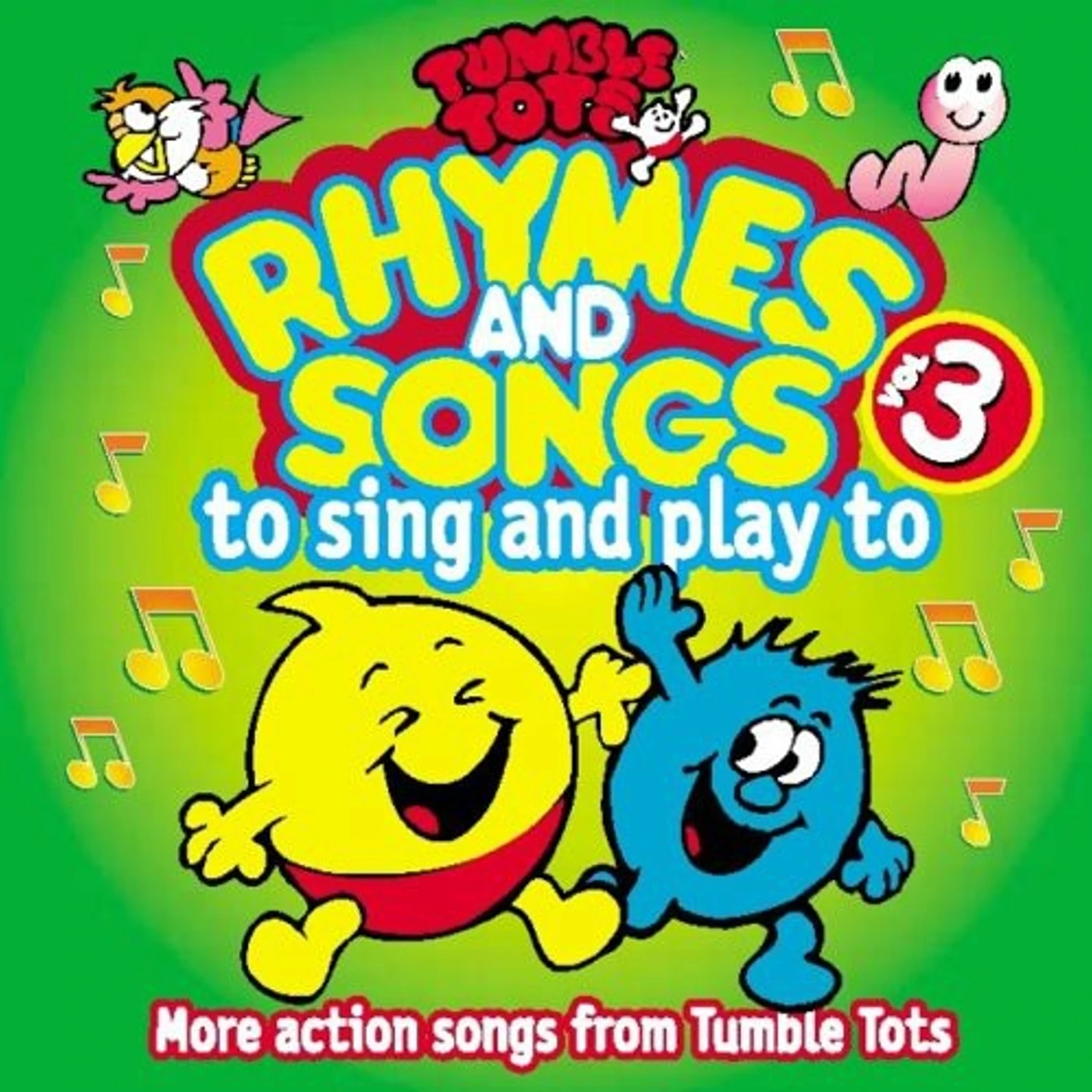 Tumble Tots RHYMES & SONGS 3 CD