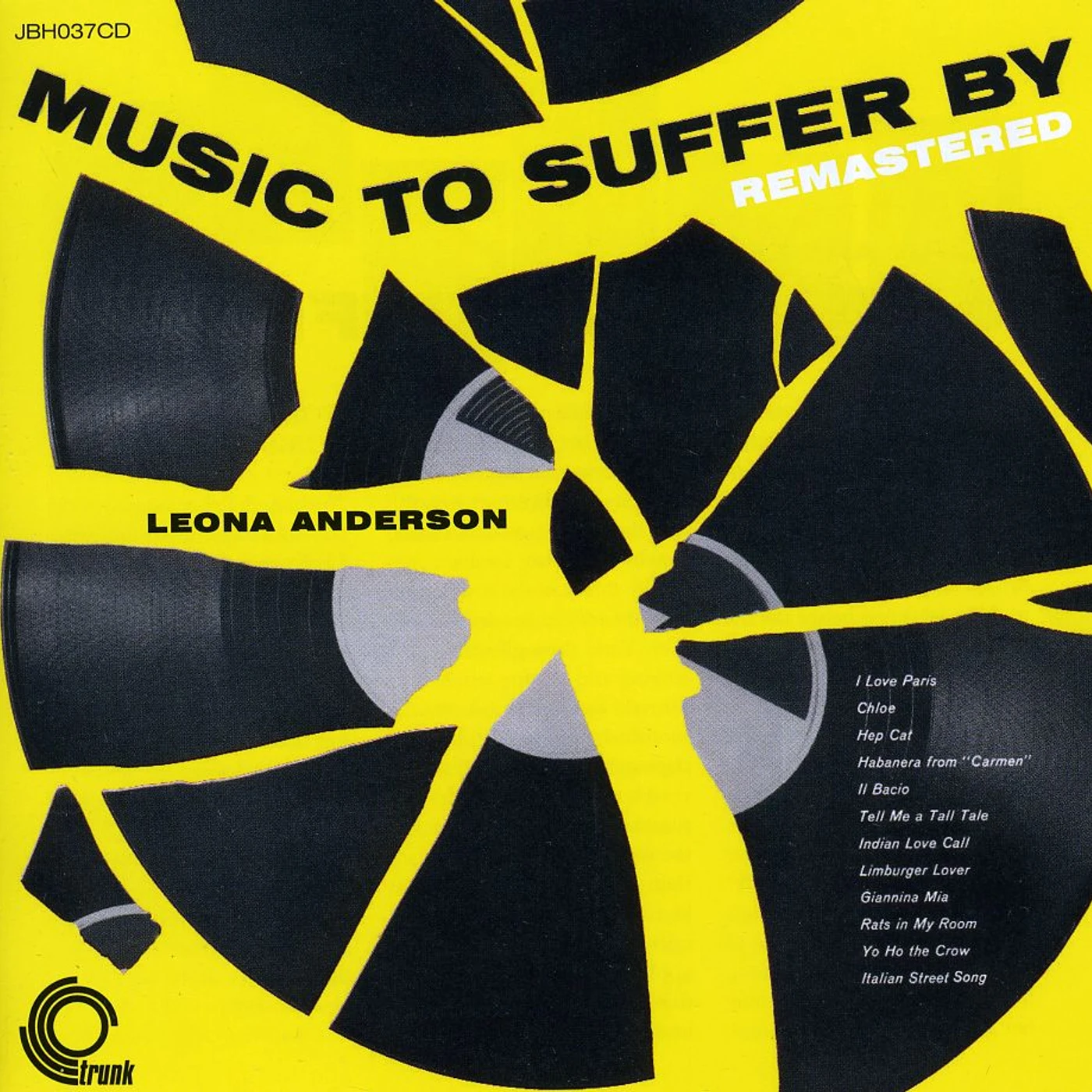 Leona Anderson MUSIC TO SUFFER BY REMASTERED CD
