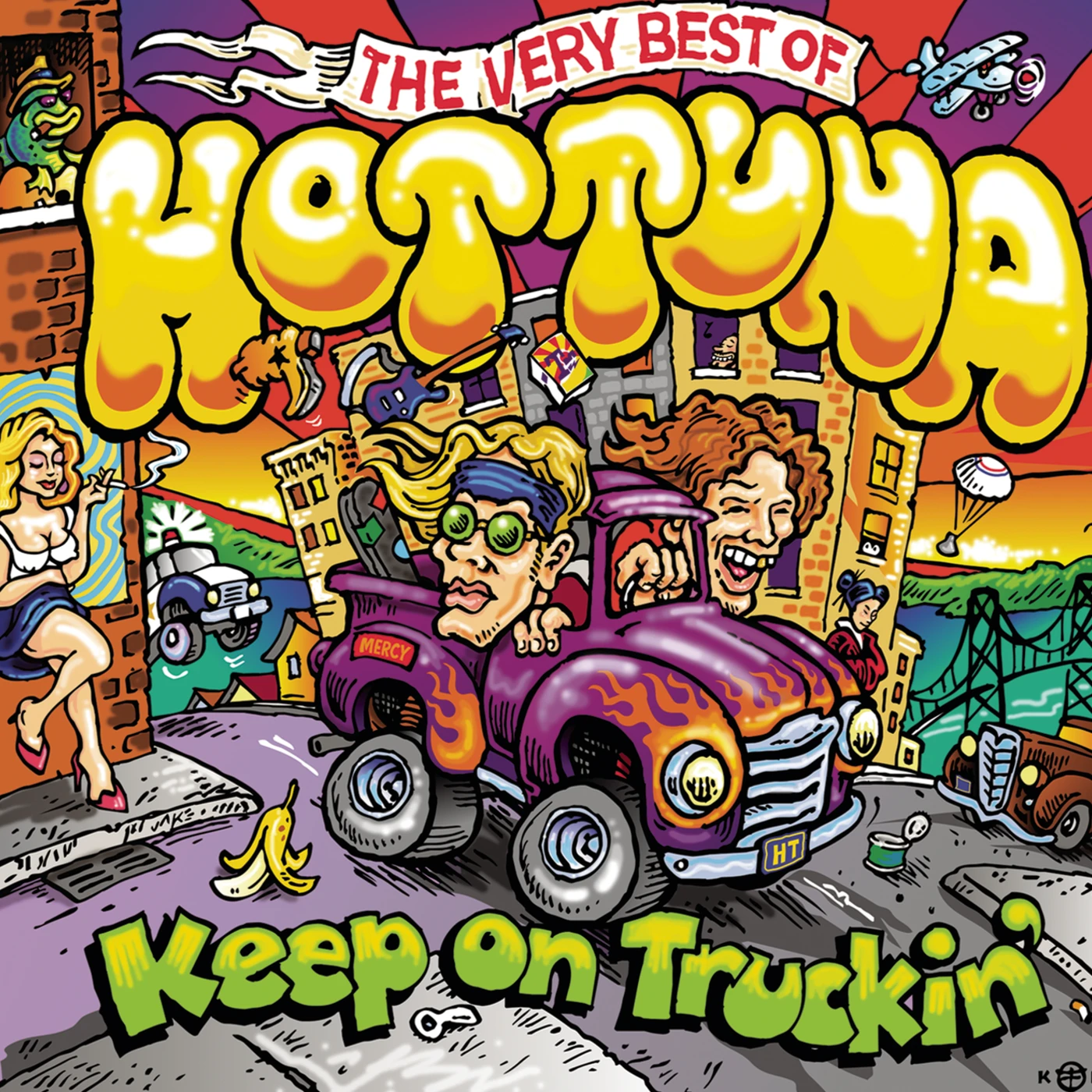 KEEP ON TRUCKIN: THE VERY BEST OF HOT TUNA CD