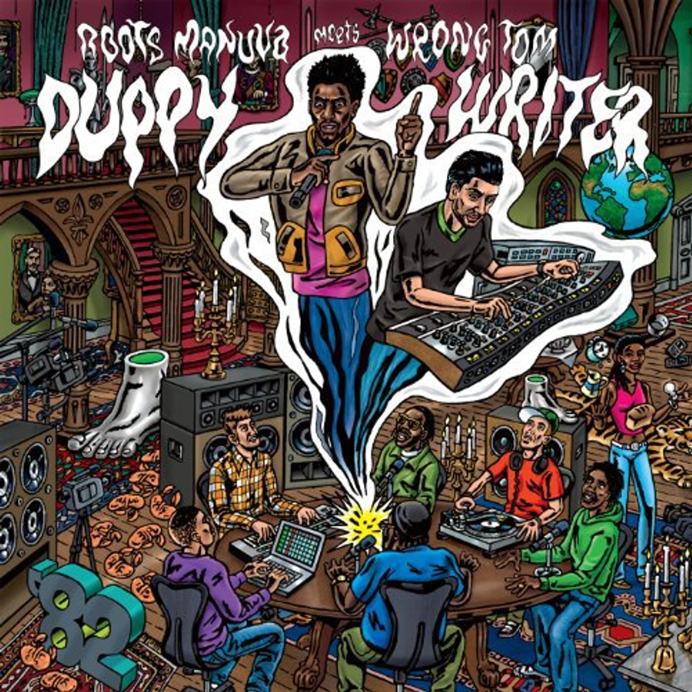 Roots Manuva / Wrongtom Duppy Writer Vinyl Record