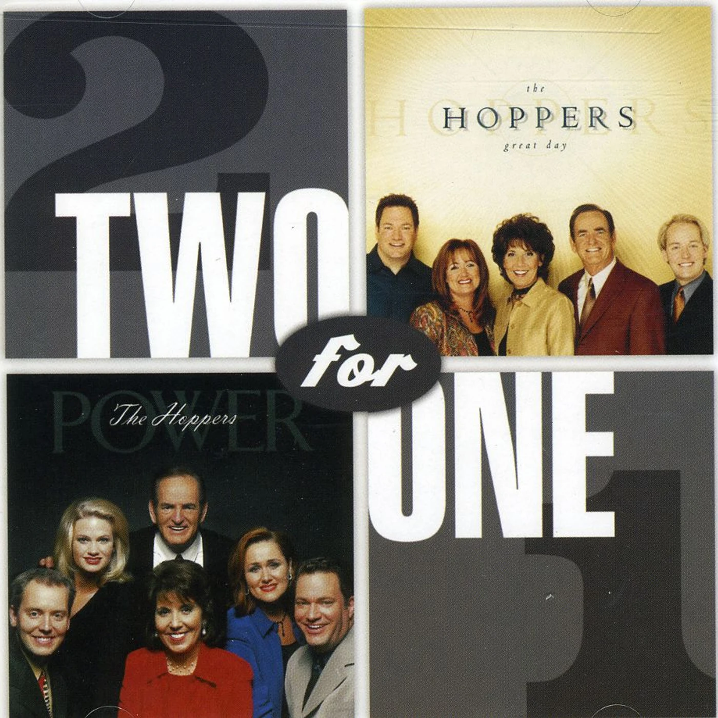 The Hoppers TWO FOR ONE: GREAT DAY / POWER CD