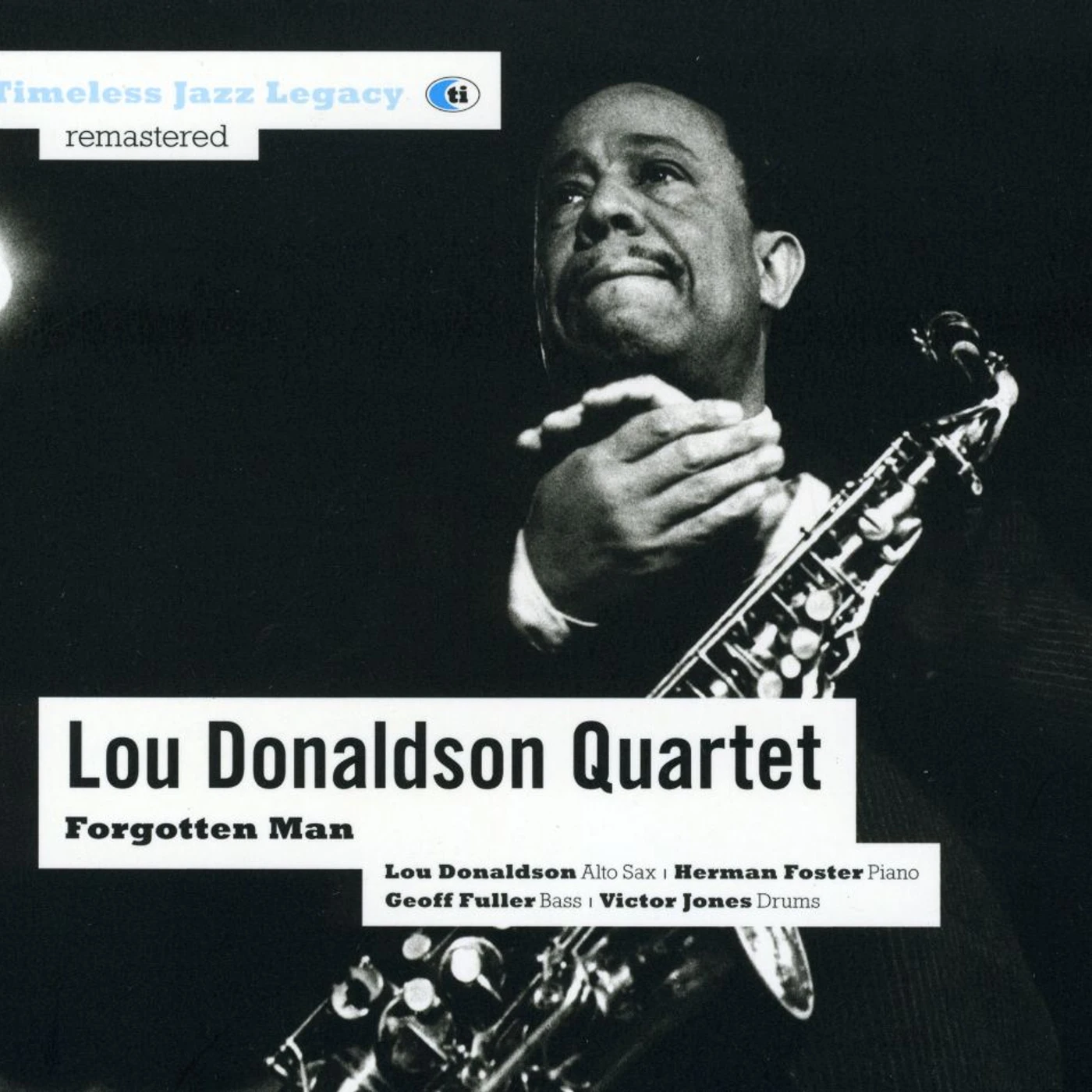 Lou Donaldson FORGOTTEN MAN CD