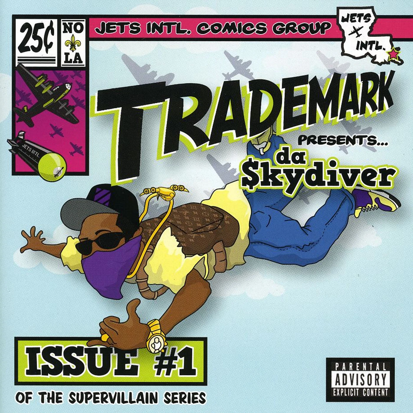 Trademark Da Skydiver SUPER VILLAIN: ISSUE #1 CD
