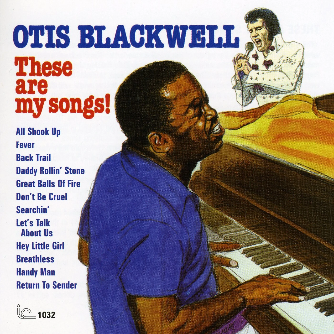 Otis Blackwell THESE ARE MY SONGS CD