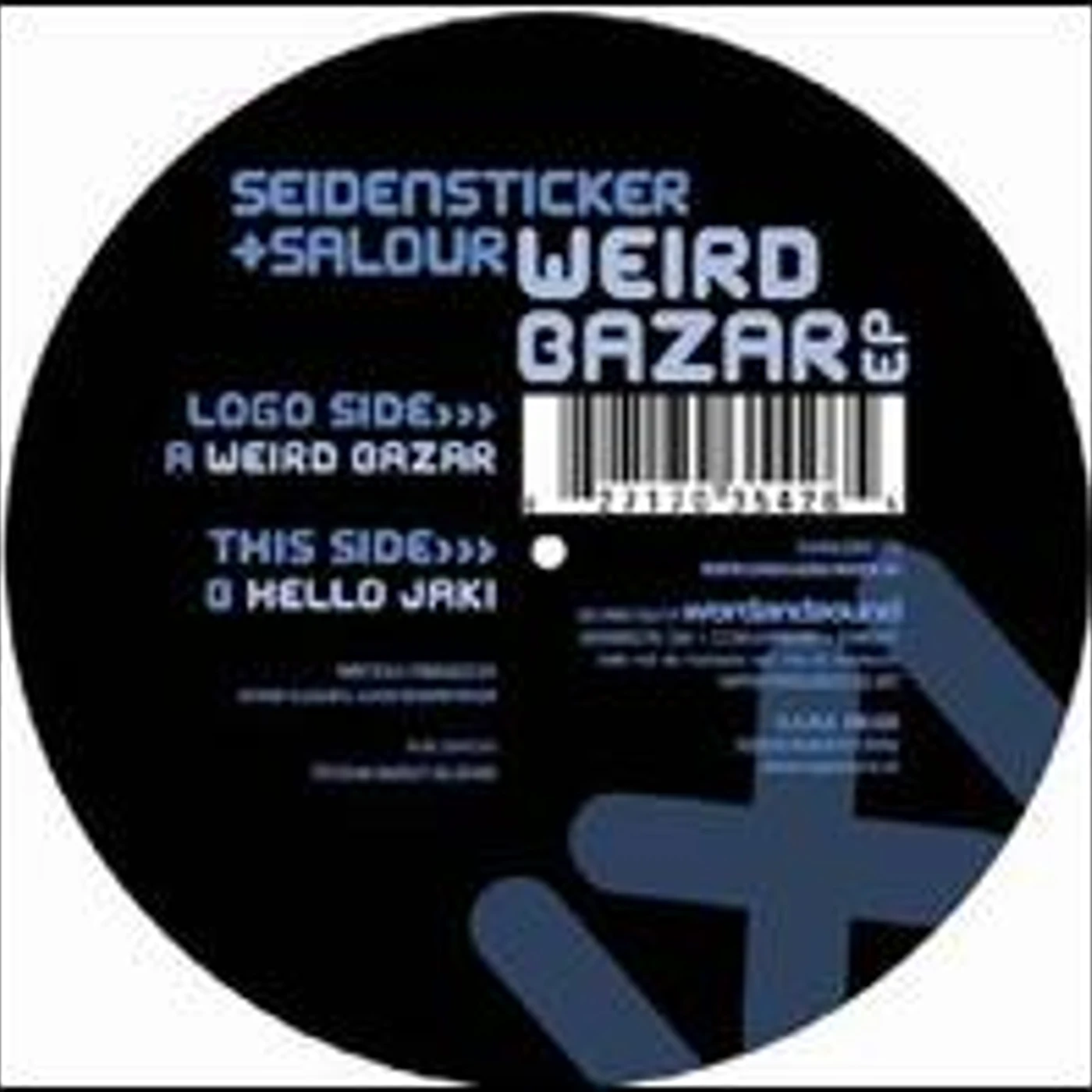 Seidensticker & Salour WEIRD BAZAR Vinyl Record