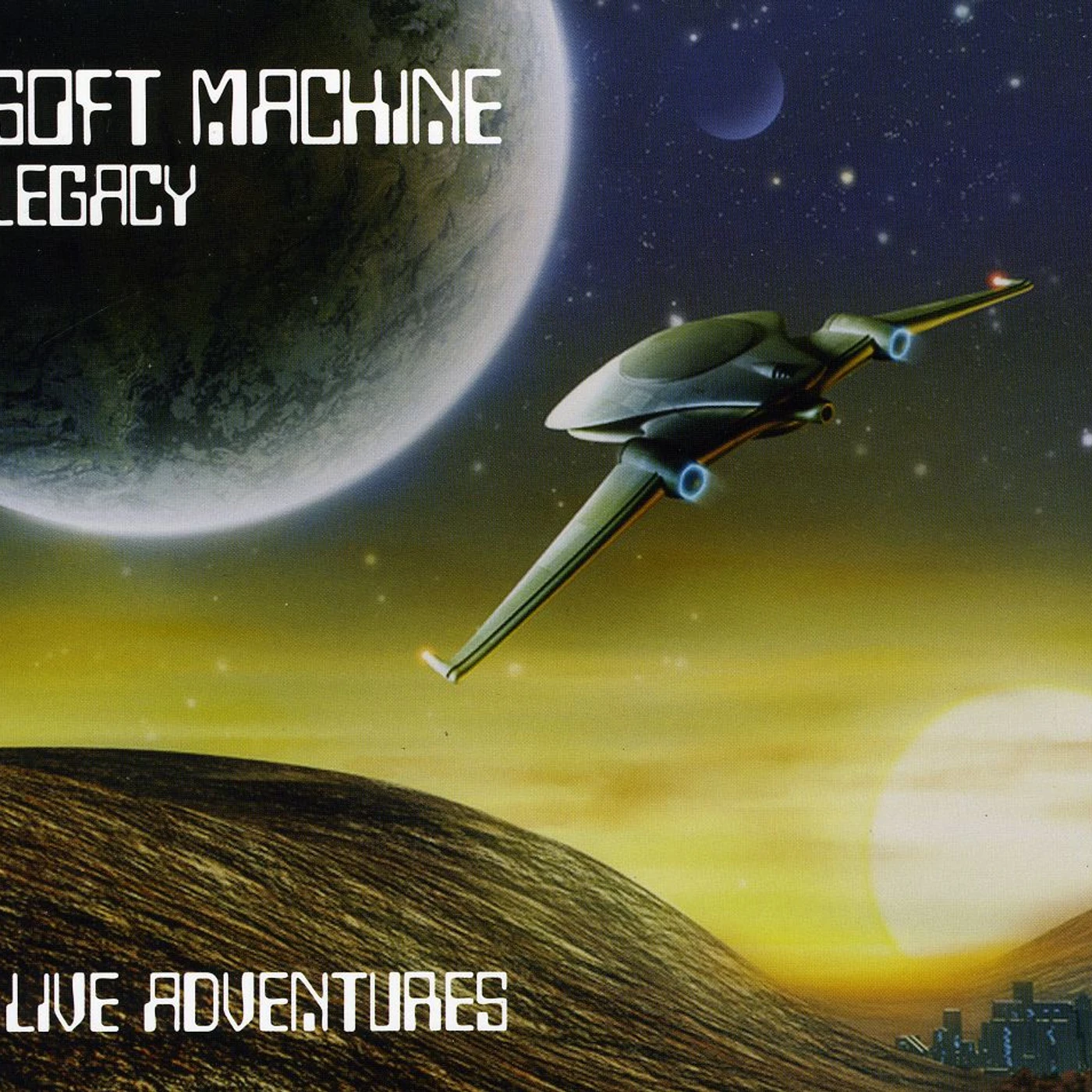 Soft Machine Legacy LIVE ADVENTURES CD