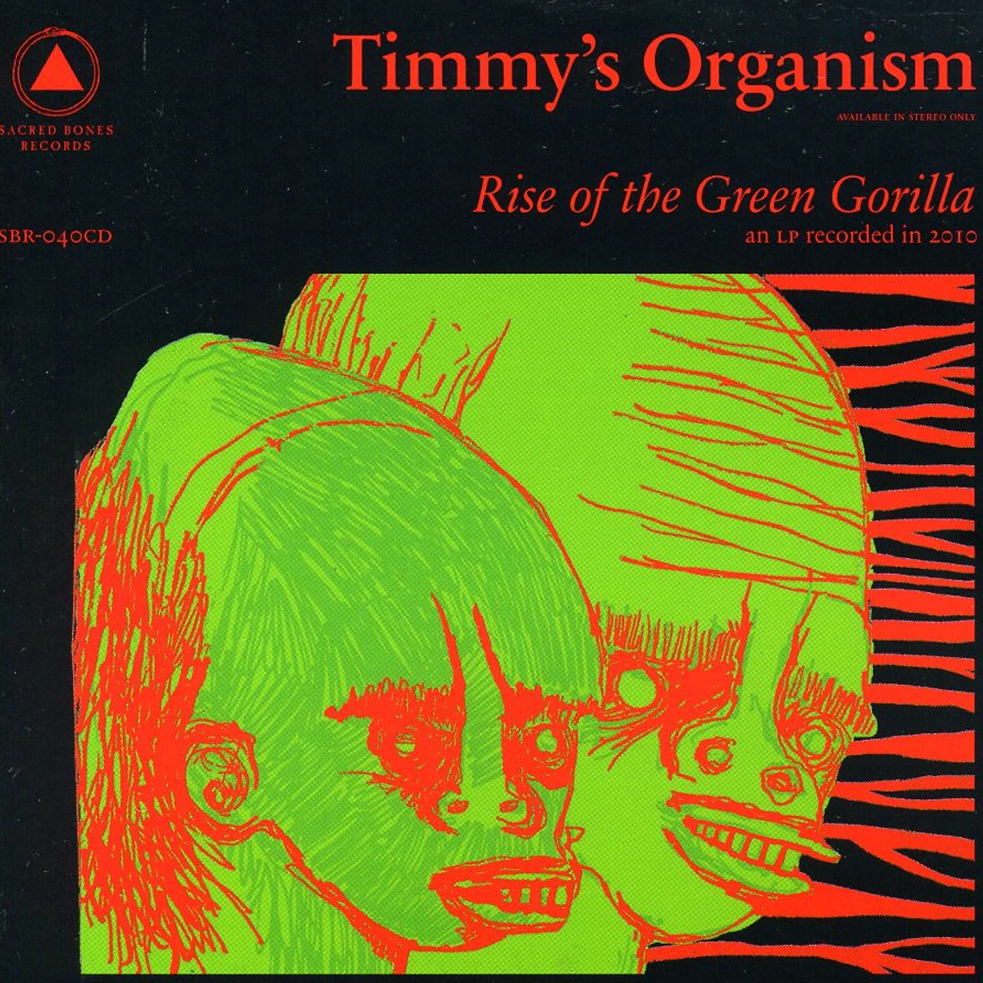 Timmy's Organism RISE OF THE GREEN GORILLA CD