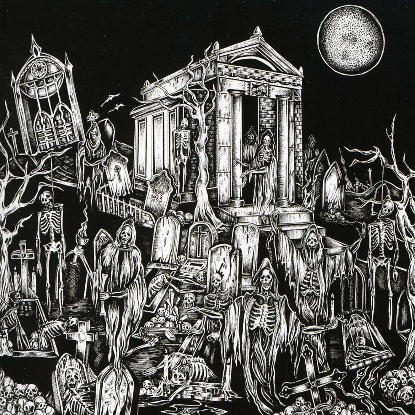 Nocturnal Blood DEVASTATED GRAVES: THE MORBID CELEBRATION CD