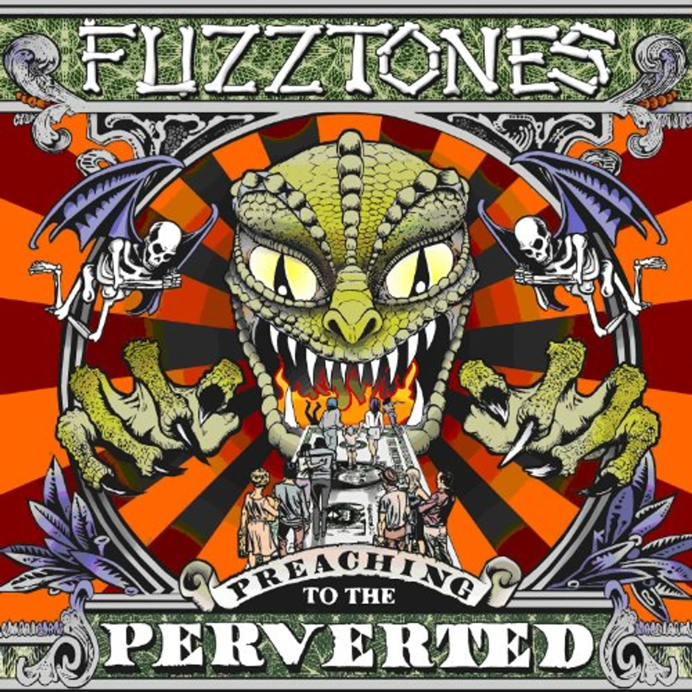 The Fuzztones PREACHING TO THE PERVERTED CD