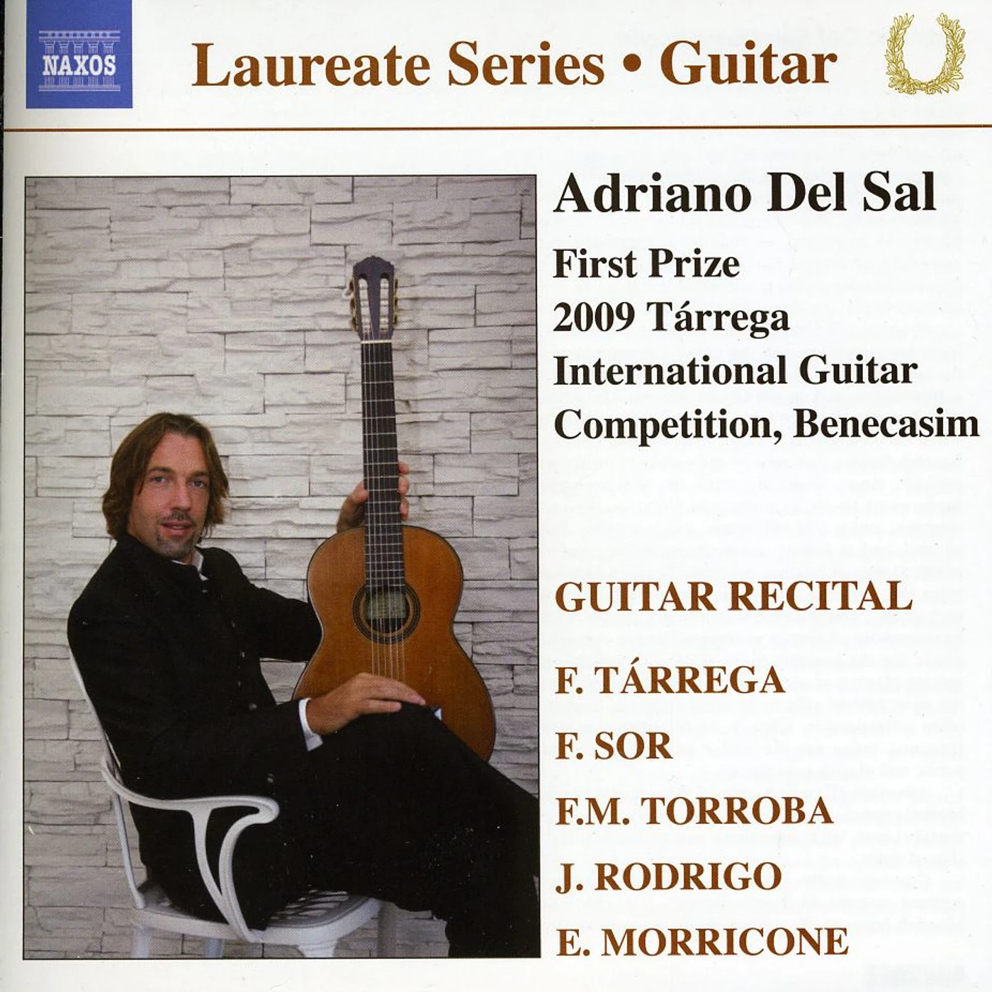 LAUREATE GUITAR SERIES: ADRIANO DEL SAL RECITAL CD