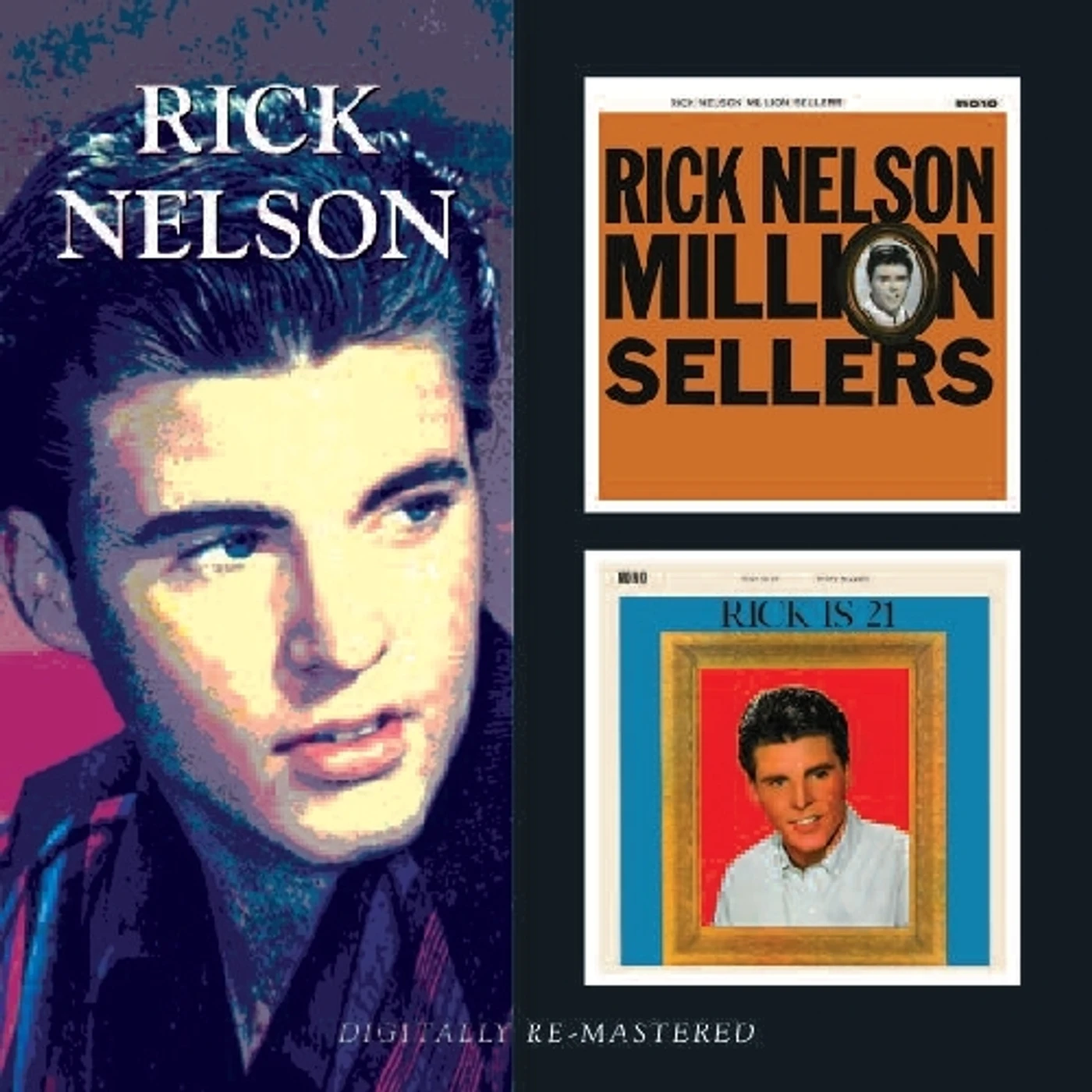 Rick Nelson MILLION SELLERS / RICK IS 21 CD