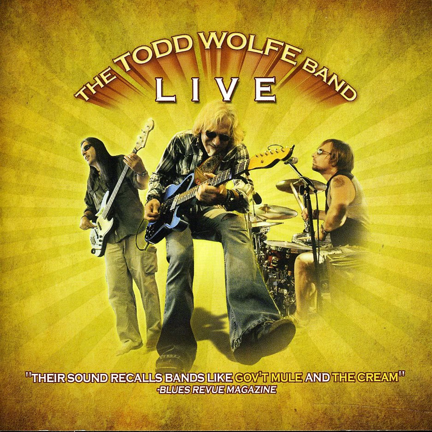 TODD WOLFE BAND LIVE CD