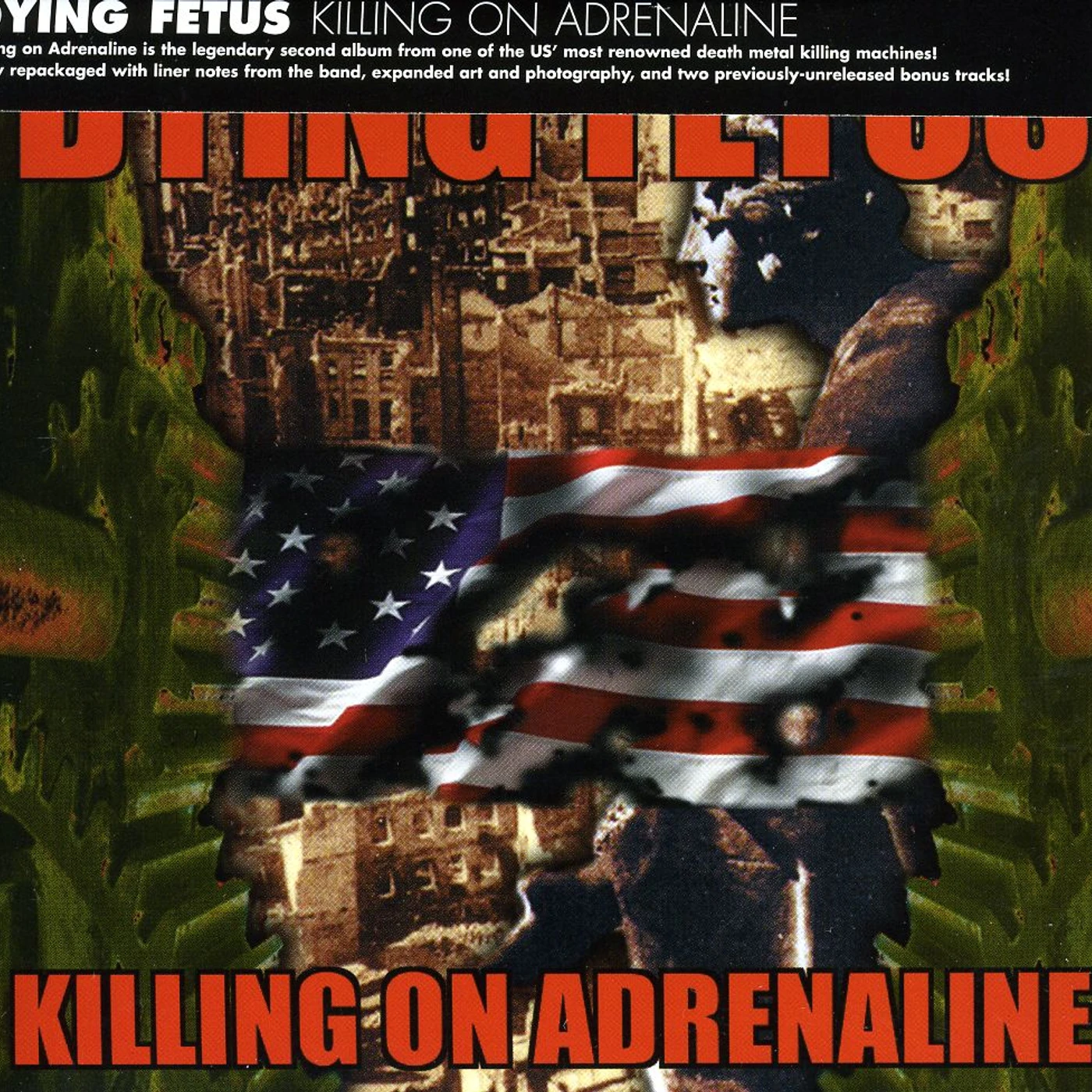 Dying Fetus KILLING ON ADRENALINE CD