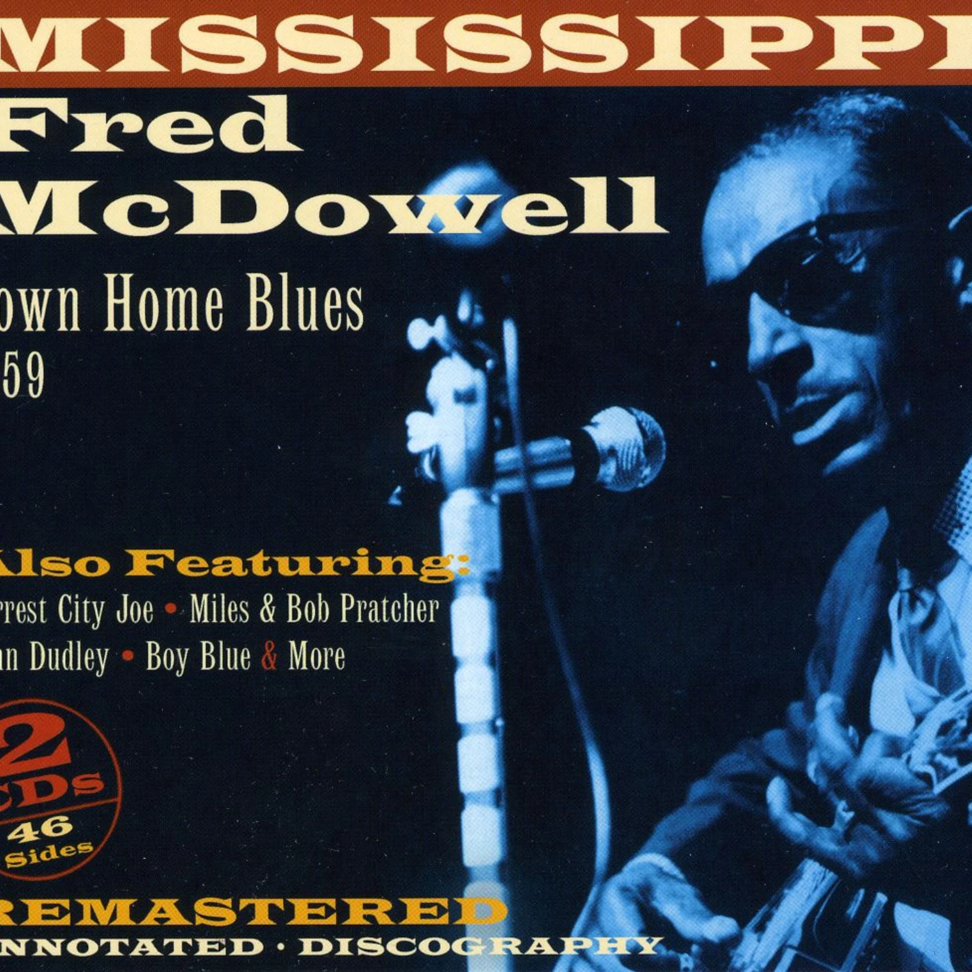 Fred Mcdowell DOWNHOME BLUES 1959 CD