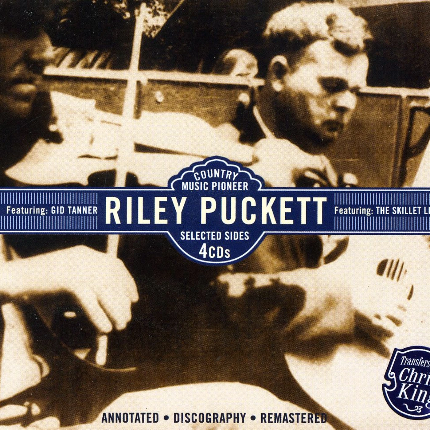 Riley Puckett COUNTRY MUSIC PIONEER CD