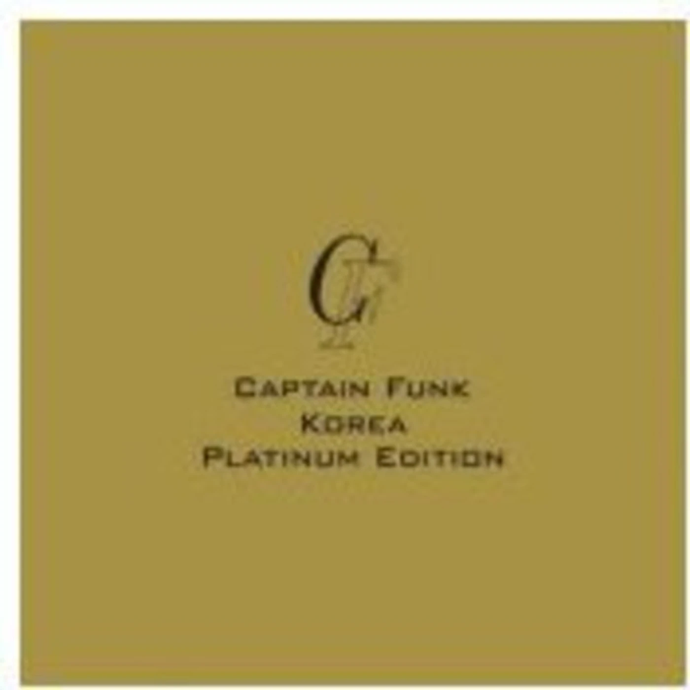 Captain Funk KOREA PLATINUM EDITION CD