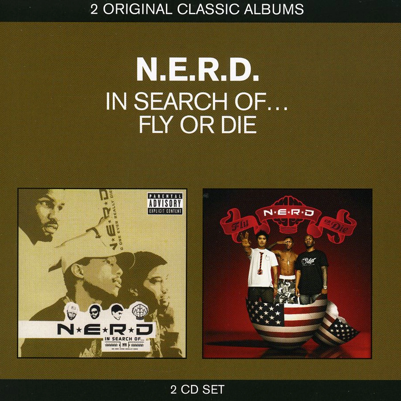 N.E.R.D CLASSIC ALBUMS CD