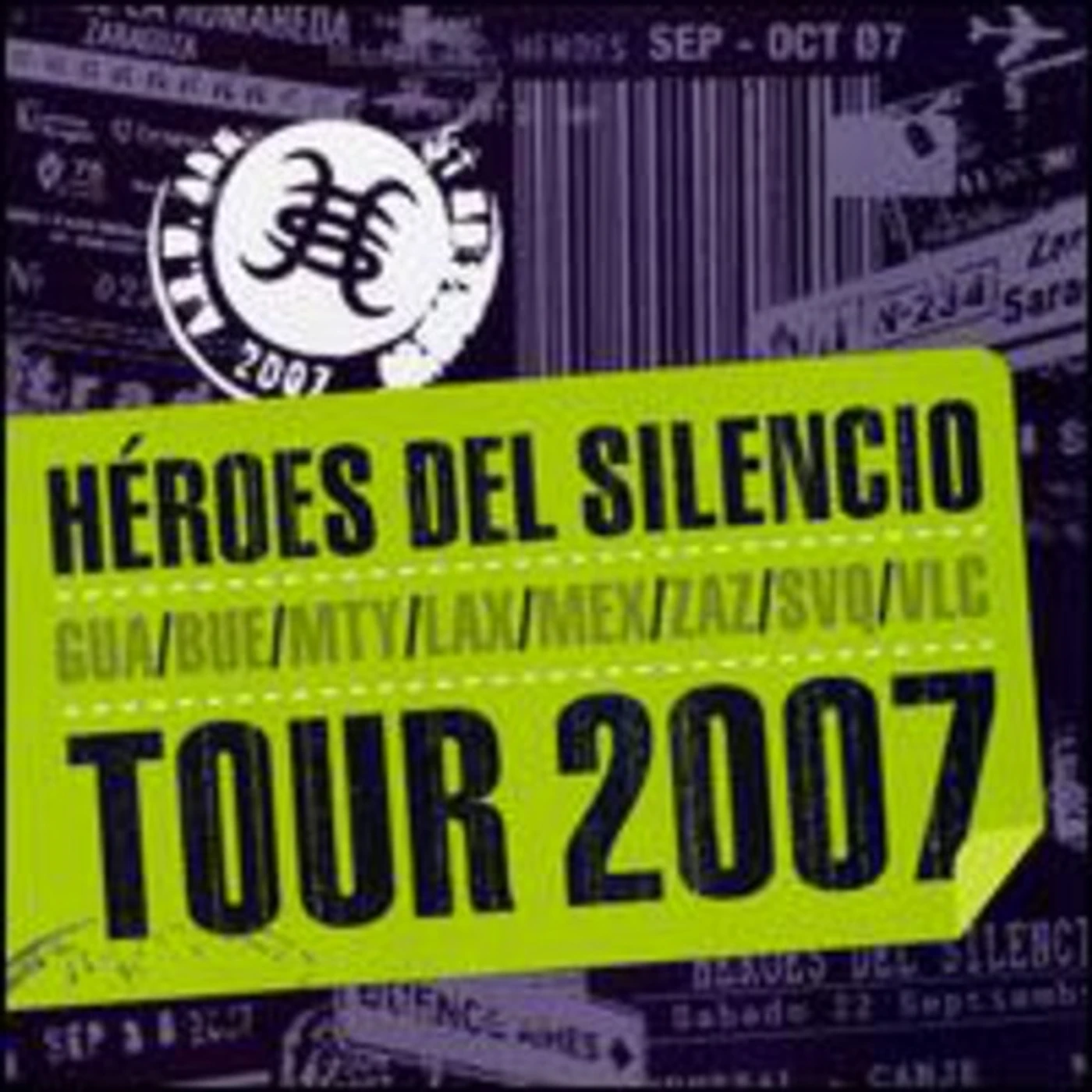 Heroes Del Silencio TOUR 2007 CD