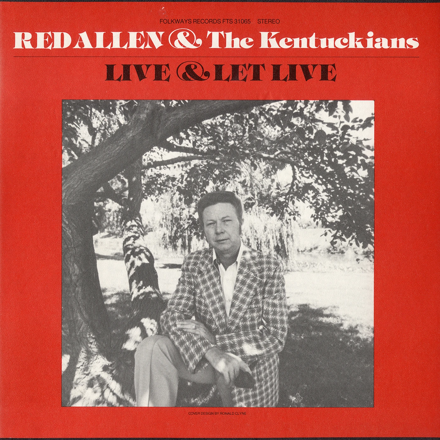 Red Allen LIVE AND LET LIVE CD